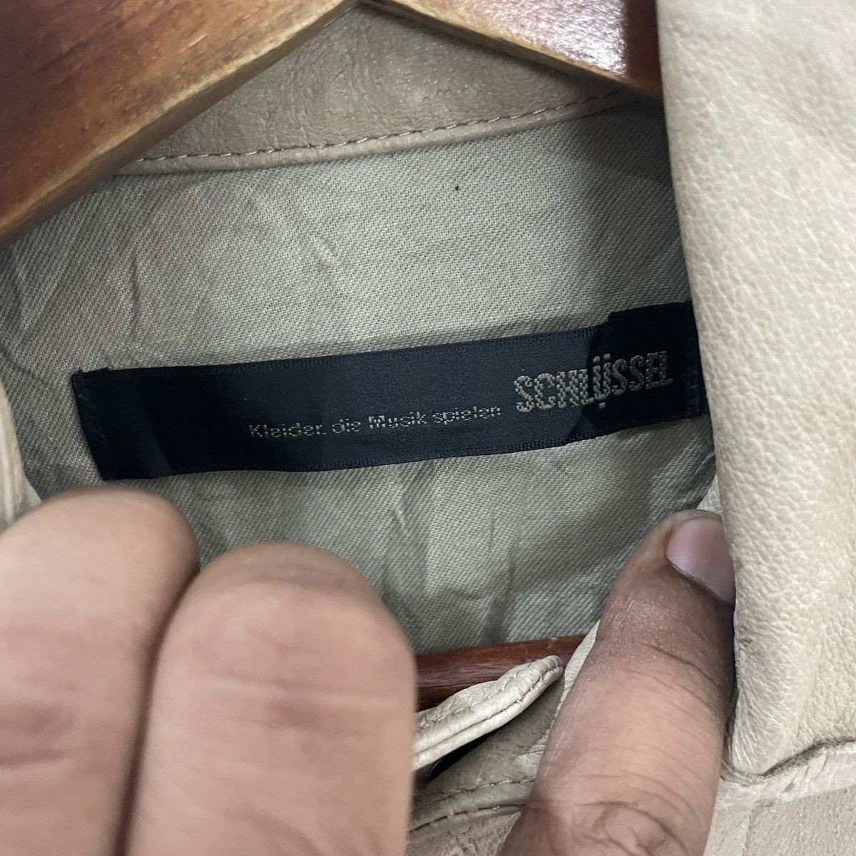 Schlussel Vintage Schlussel Leather Jacket Size M / US 6-8 / IT 42-44 - 5 Thumbnail