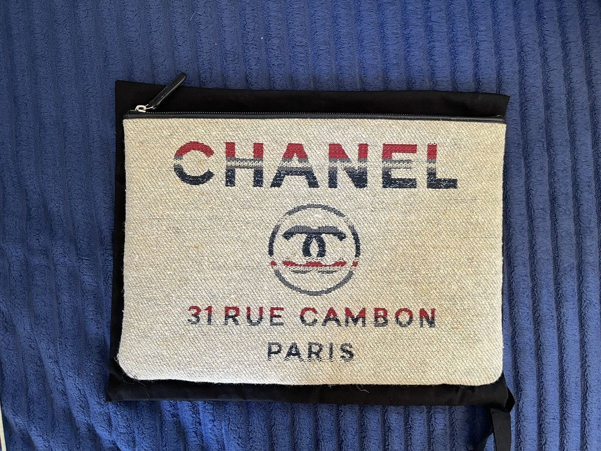 Large Deauville clutch bag