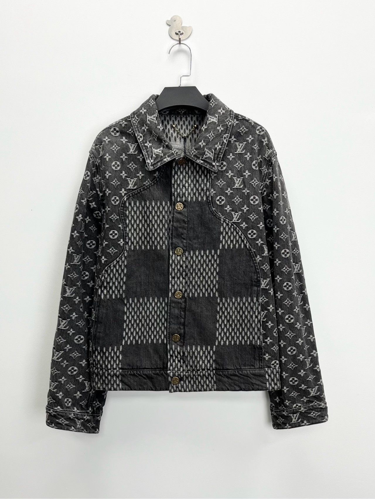 Louis Vuitton Louis Vuitton Nigo Monogram Denim Jacket Size US S / EU 44-46 / 1 - 1 Thumbnail