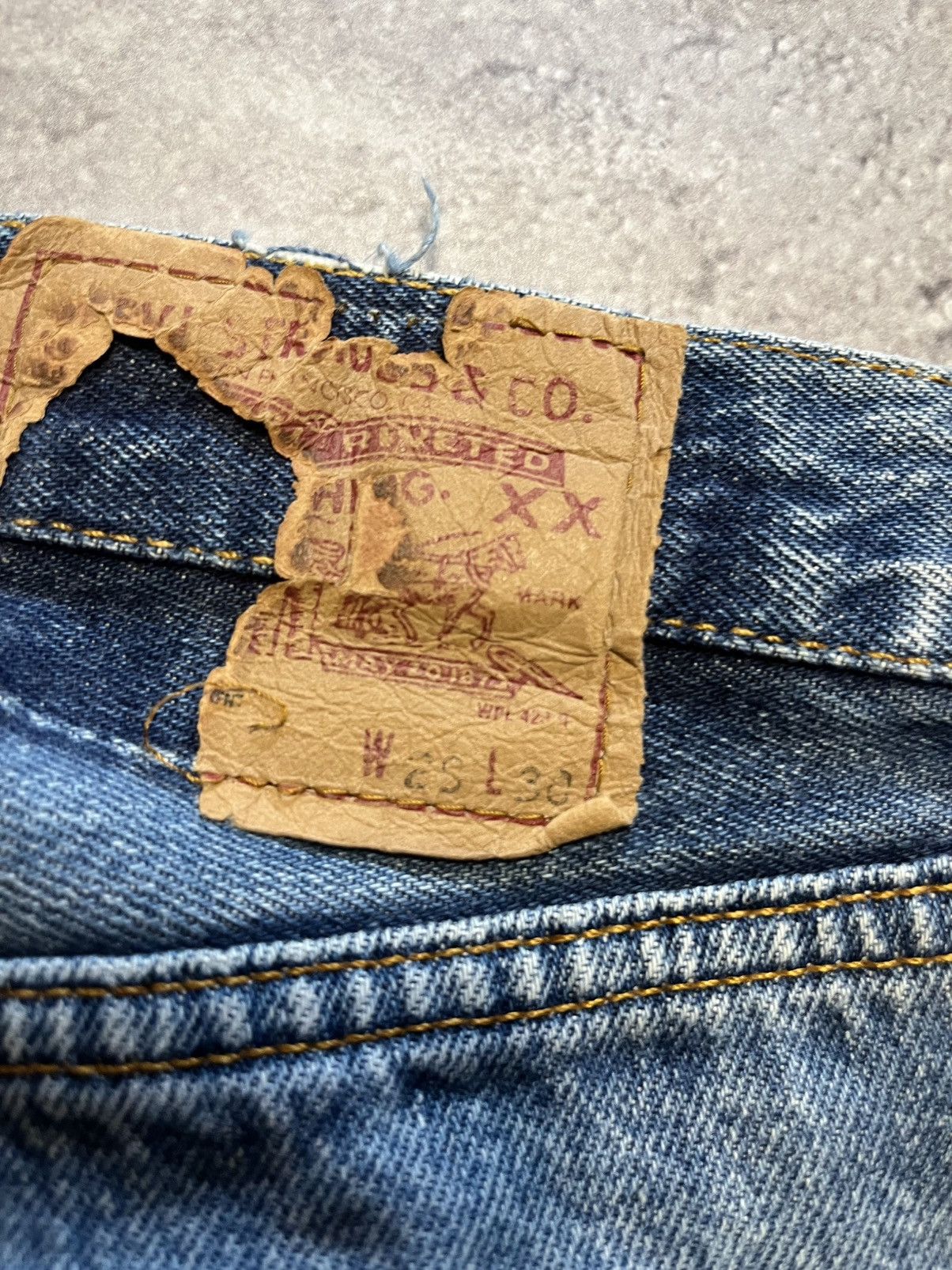 Levi's Vintage Levi’s women’s 501 denim jeans Size 29" - 6 Thumbnail