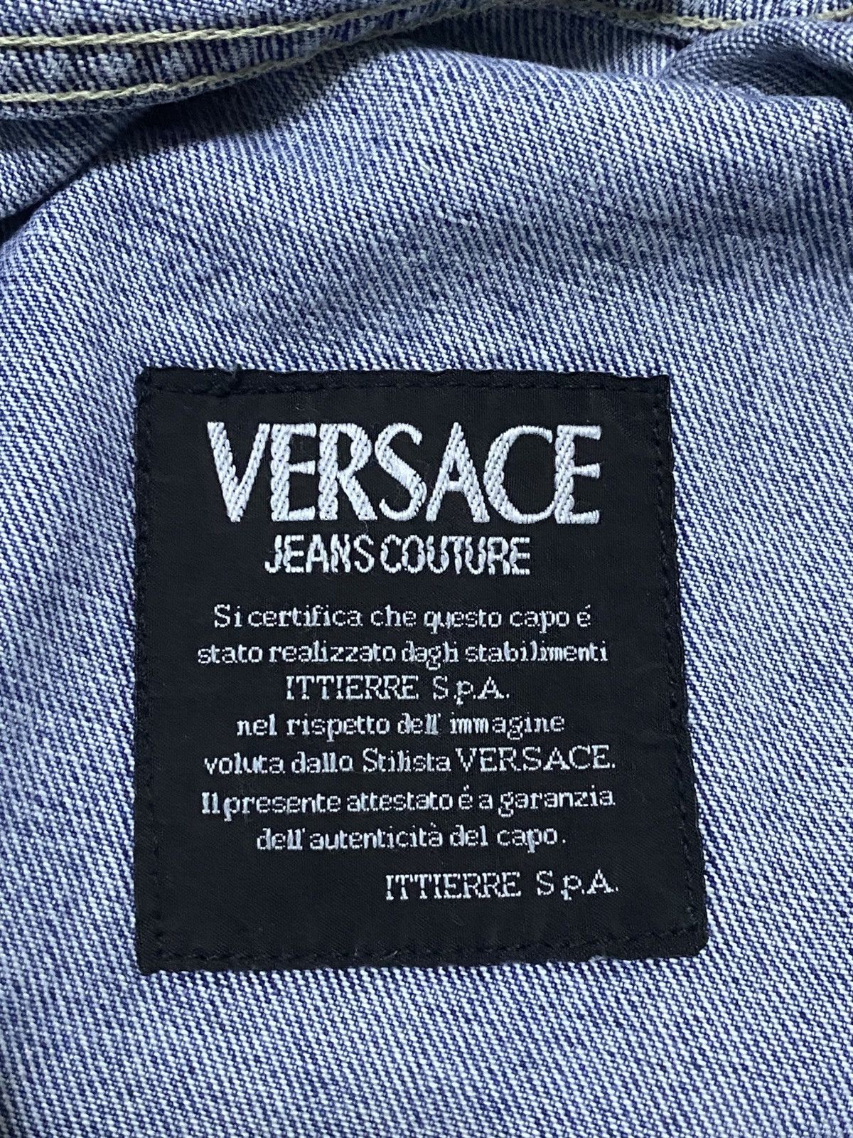 Versace Jeans Couture Vintage Versace Jeans Couture Size US 31 - 5 Thumbnail