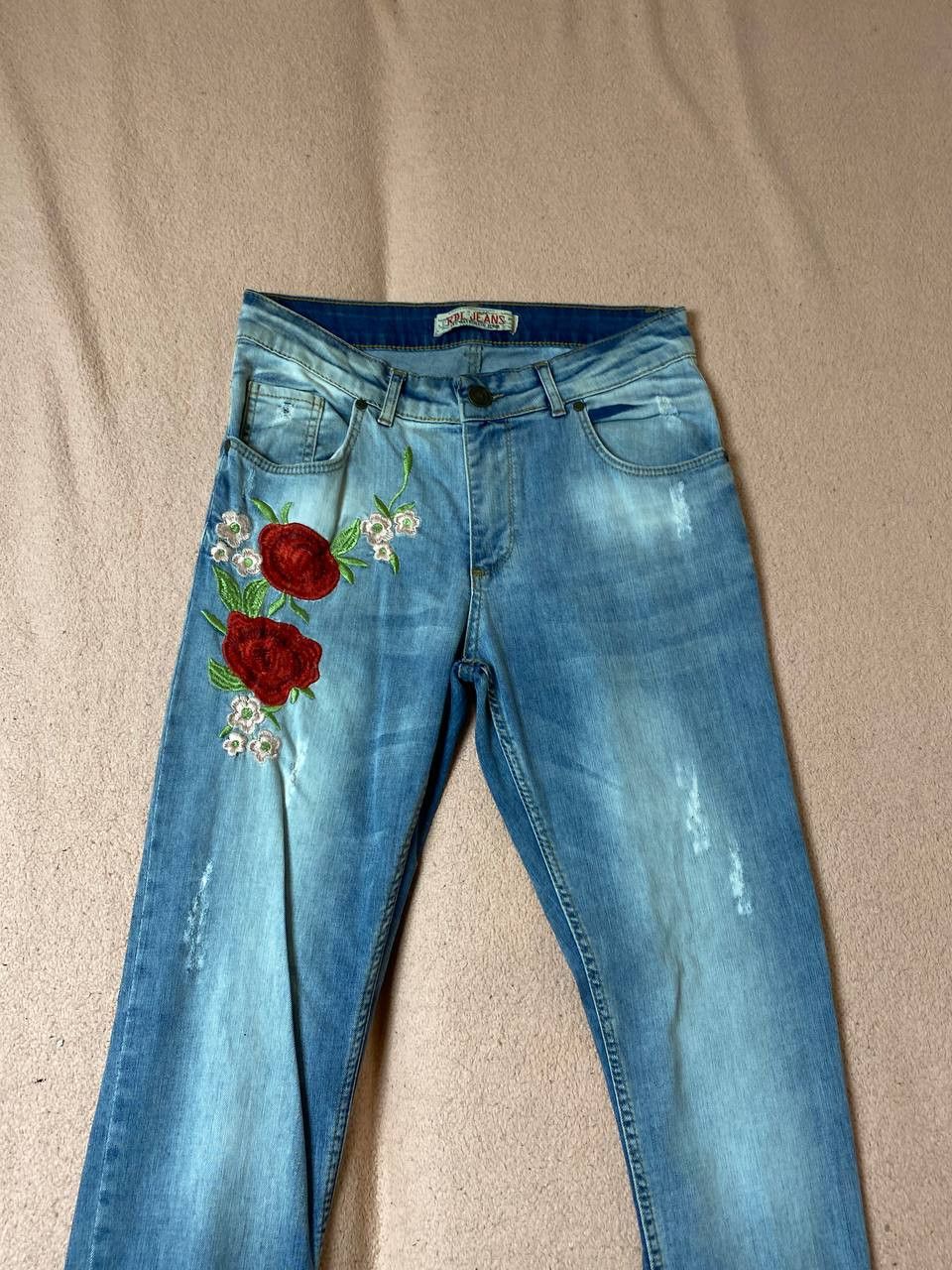 Japanese Brand × Vintage Vintage Washed Denim Jeans Size 30" / US 8 / IT 44 - 4 Thumbnail