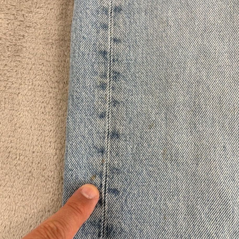 Levi's VINTAGE Levi’s 501 Jeans Button Fly Denim Men 34x29.5 Blue Fade Wash 5-Pocket Straight Mid Rise Regular Size US 34 / EU 50 - 6 Thumbnail