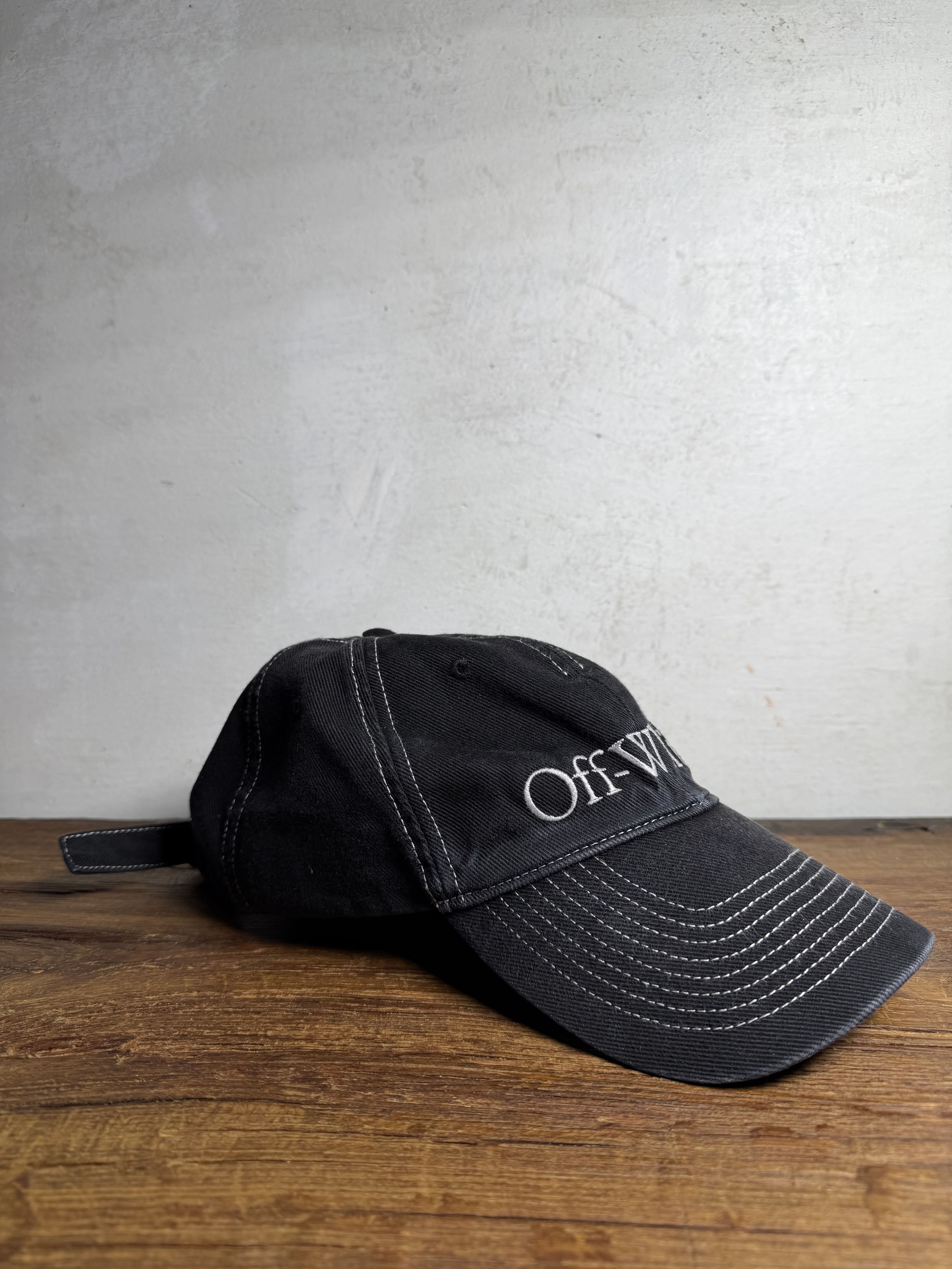 Off-White Off-White Logo-Embroidered Cotton-Gabardine Baseball Cap Size ONE SIZE - 2 Thumbnail