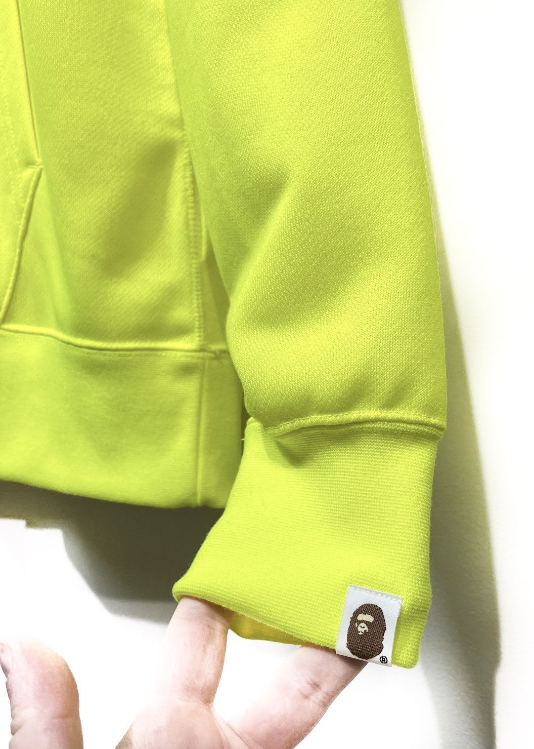 Bape Bape Neon Yellow Shark Full Zip-up Hoodie Size US XL / EU 56 / 4 - 6 Thumbnail