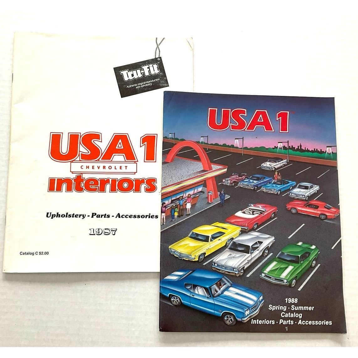 Other USA1 1987 Vintage Catalogs Chevrolet Interiors (2) Size ONE SIZE - 4 Thumbnail