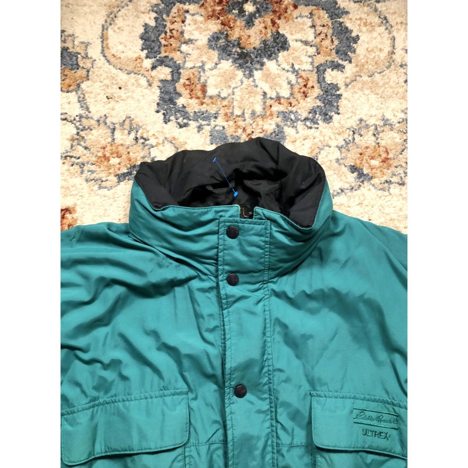 Eddie Bauer VINTAGE Eddie Bauer Ultrex Jacket Mens XL Green Nylon Bomber Insulated Ski 90s Size US XL / EU 56 / 4 - 2 Thumbnail