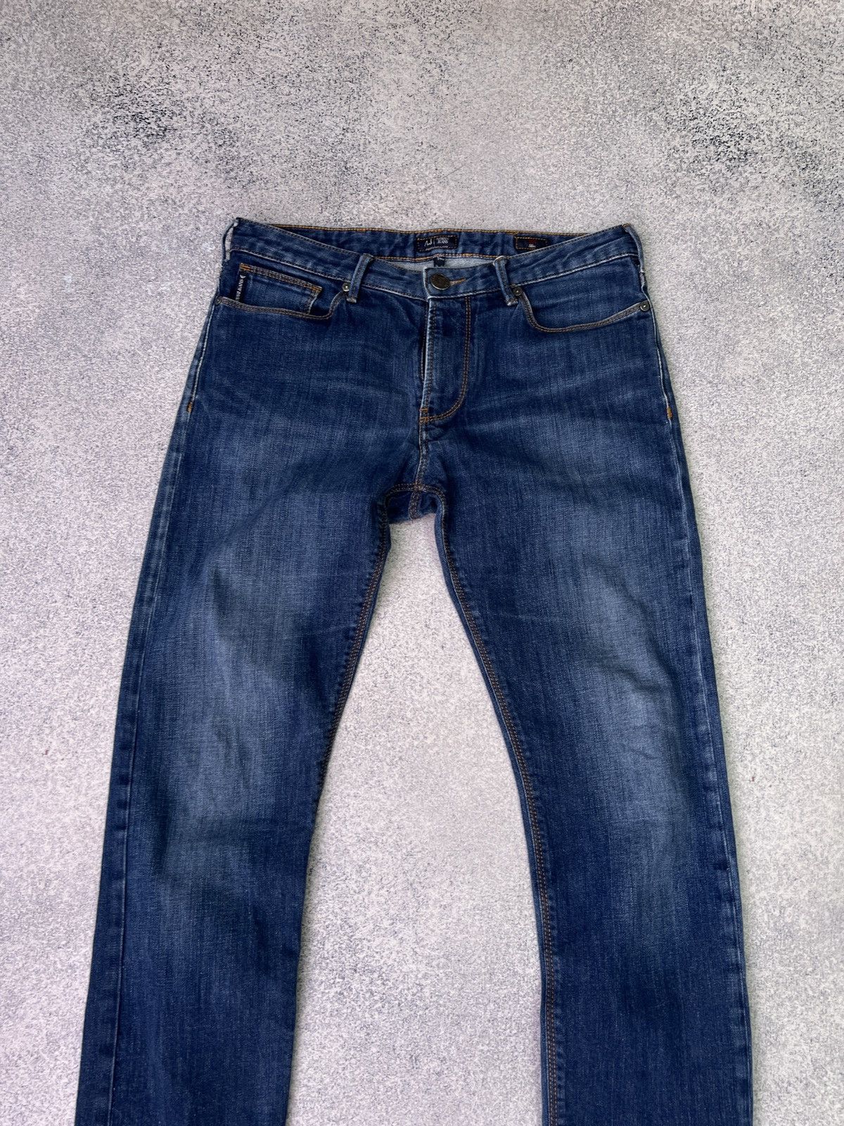 Armani × Vintage Vintage Armani Jeans Denim Blue pants Size US 31 - 6 Thumbnail