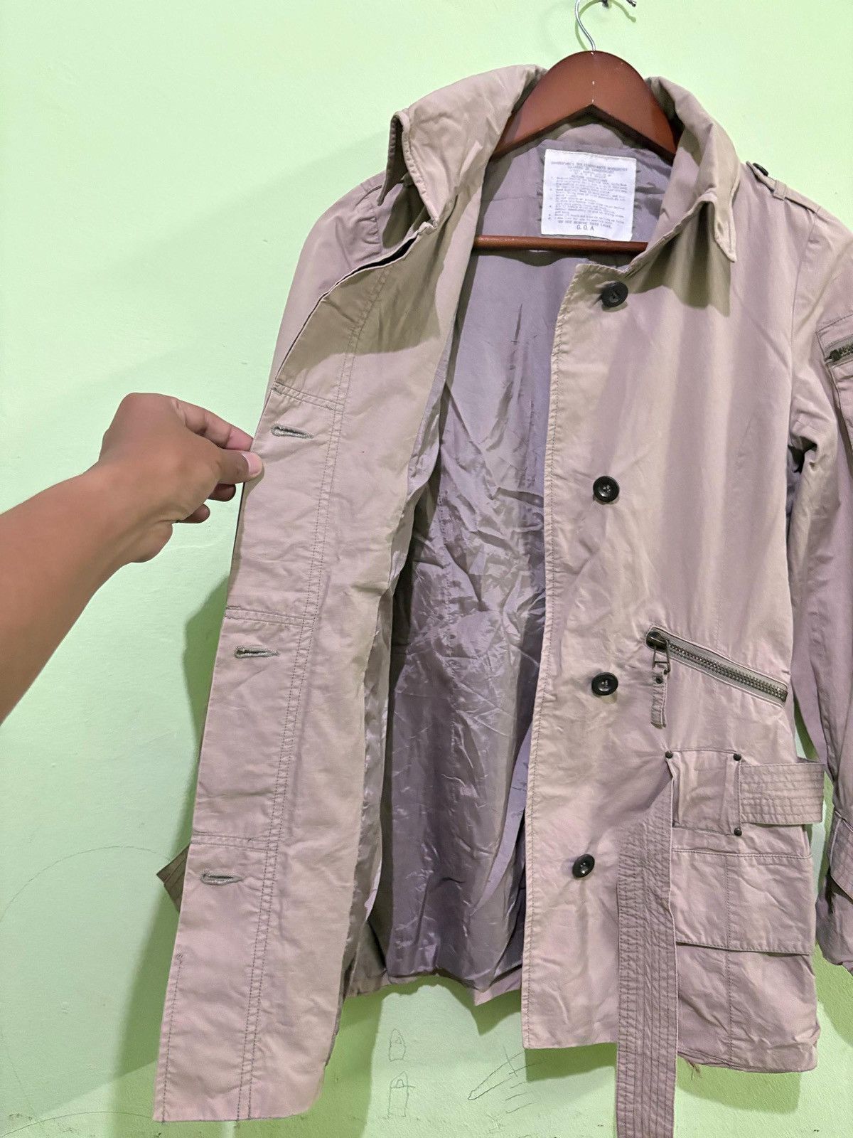 G.O.A Bono Parka Jacket Tactical Pocket Design Inspired LGB