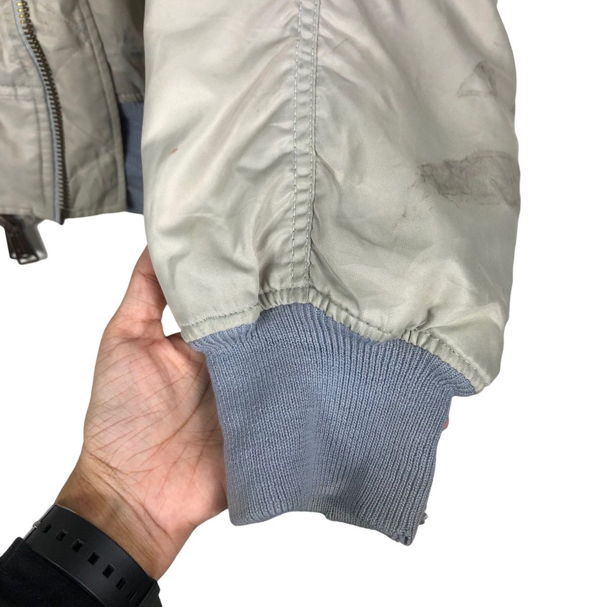 Japanese Brand 🔥Vtg Riot Riot Bomber Jacket Reversible Fly Toyohashi Fire Size US M / EU 48-50 / 2 - 15 Thumbnail