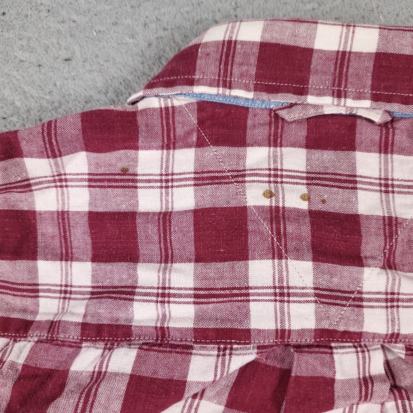 Tommy Hilfiger VINTAGE Tommy Hilfiger Shirt Men Medium Red Plaid Casual Button Up Long Sleeve Size US M / EU 48-50 / 2 - 6 Thumbnail