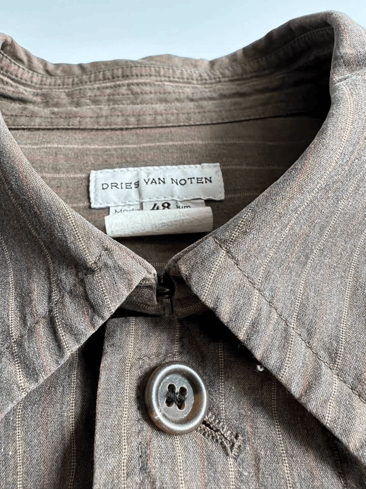 Dries Van Noten Sz 48 Dries Van Noten Zipper Shirt Jacket Size US M / EU 48-50 / 2 - 5 Thumbnail