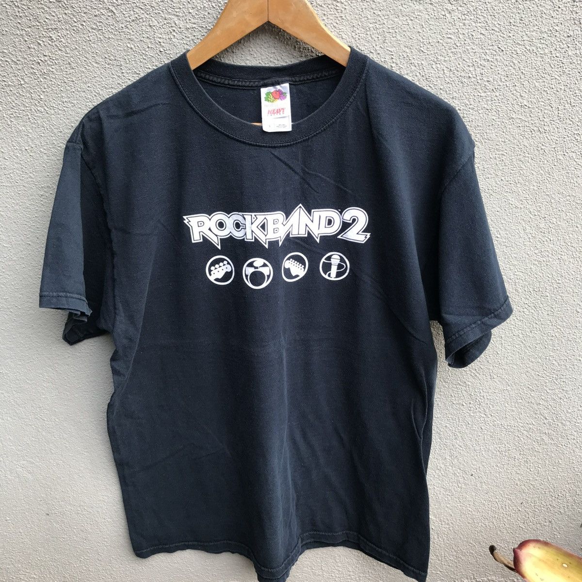 Vintage ROCK BAND 2 games tee nostalgia