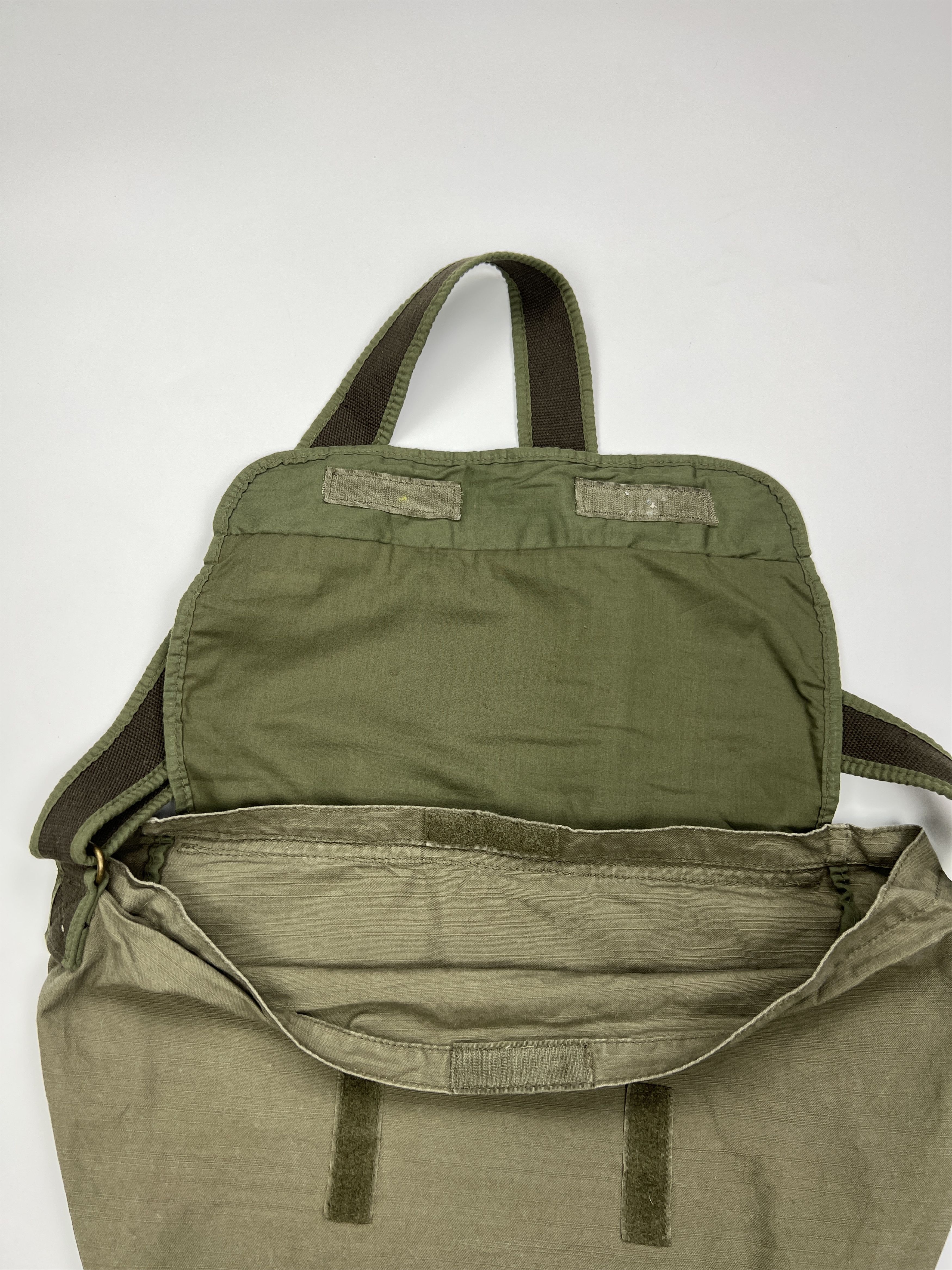 Tommy Hilfiger Y2K Tommy Hilfiger Denim Cotton Military Messenger Bag Size ONE SIZE - 11 Thumbnail