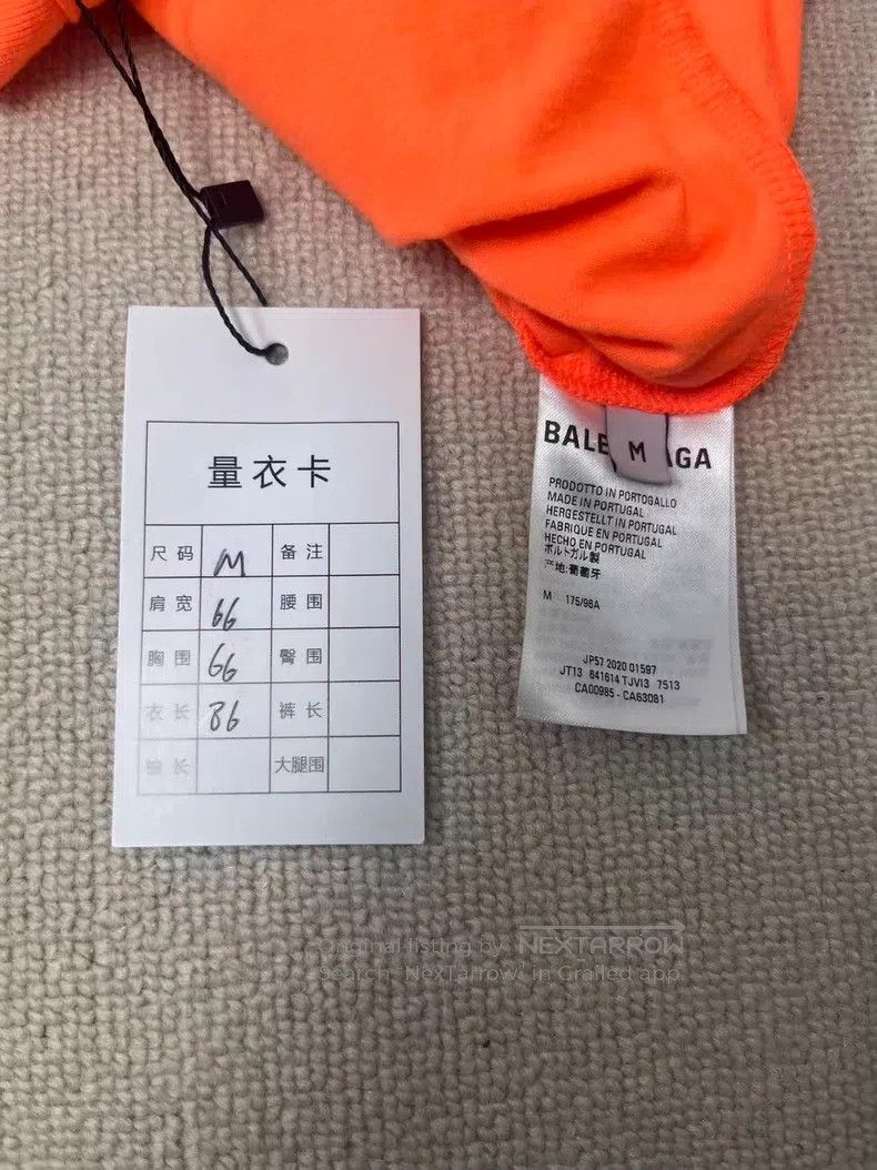 Balenciaga Balenciaga Seven Languages Alphabet Printed Short Sleeve T Size US M / EU 48-50 / 2 - 4 Thumbnail