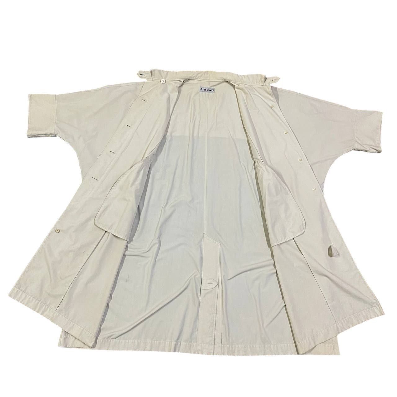 Issey Miyake Vintage 80’s Issey Miyake Windcoat Oversized Coat Size US M / EU 48-50 / 2 - 12 Thumbnail