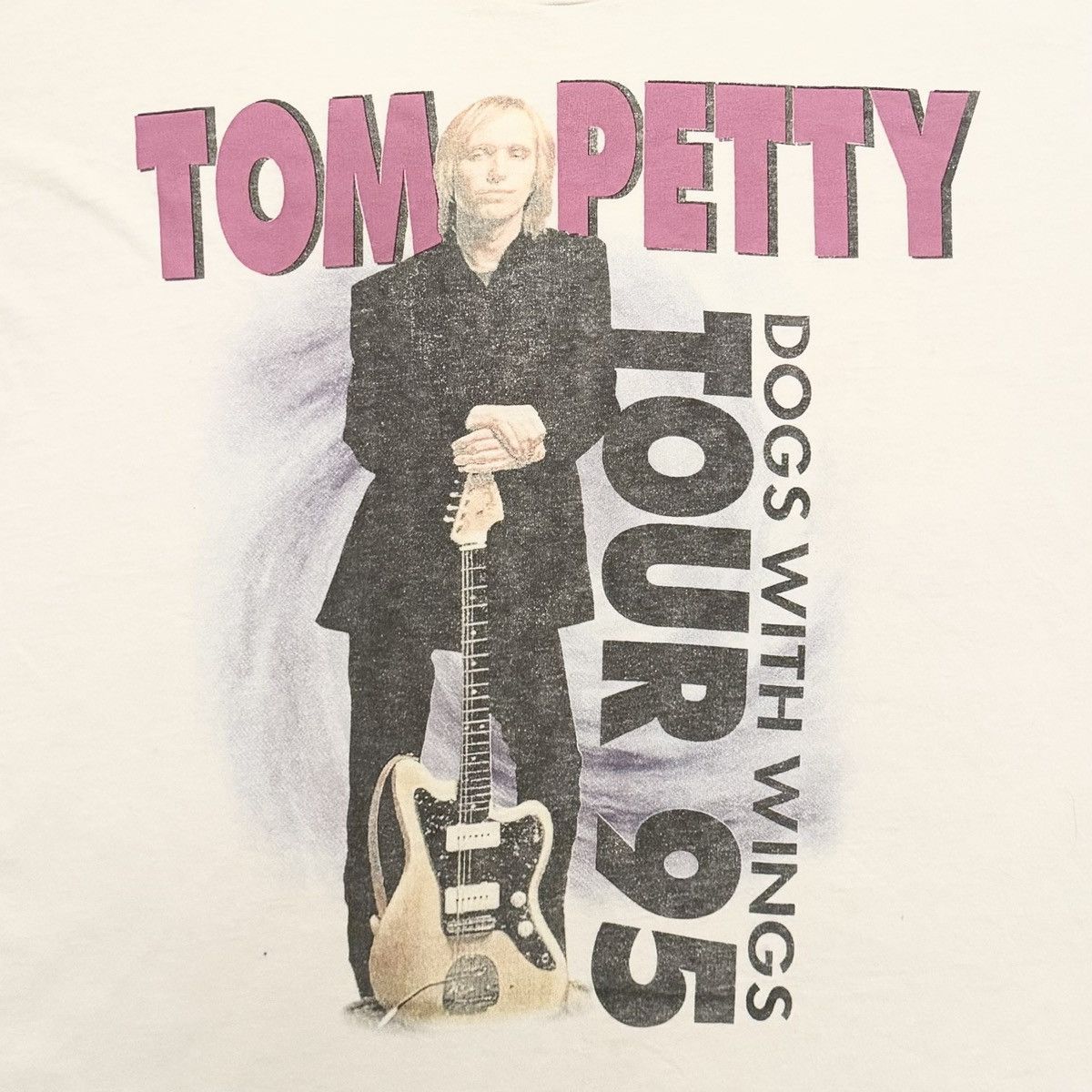 Vintage Vintage 1995 Tom Petty Dogs With Wings Tour Tee XL Size US XL / EU 56 / 4 - 1 Thumbnail
