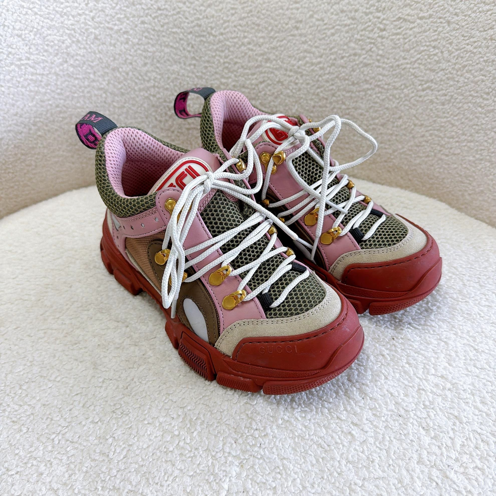 Gucci Gucci color blocked dad shoe 35.5 EU 8943 Size US 5 / IT 35 - 2 Thumbnail