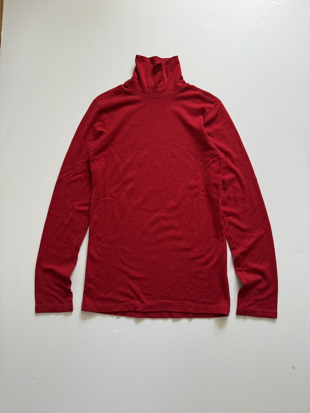Ann Demeulemeester Ann Demeulemeester 00’s red knit Size US M / EU 48-50 / 2 - 5 Thumbnail