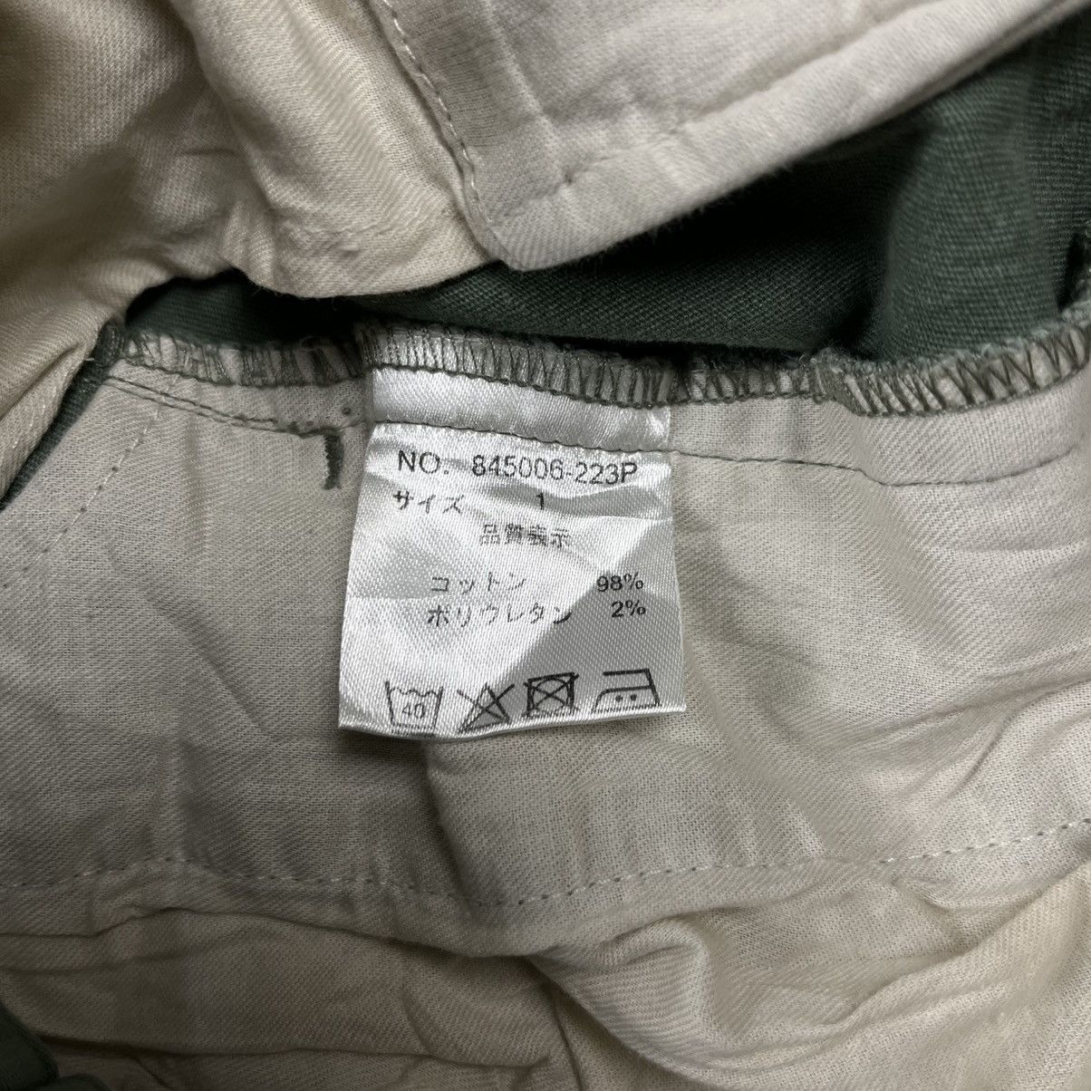 If Six Was Nine × Japanese Brand × Le Grande Bleu (L.G.B.) 2000s No ID - Relaxed Easy Cargo Pants Size US 30 / EU 46 - 8 Thumbnail