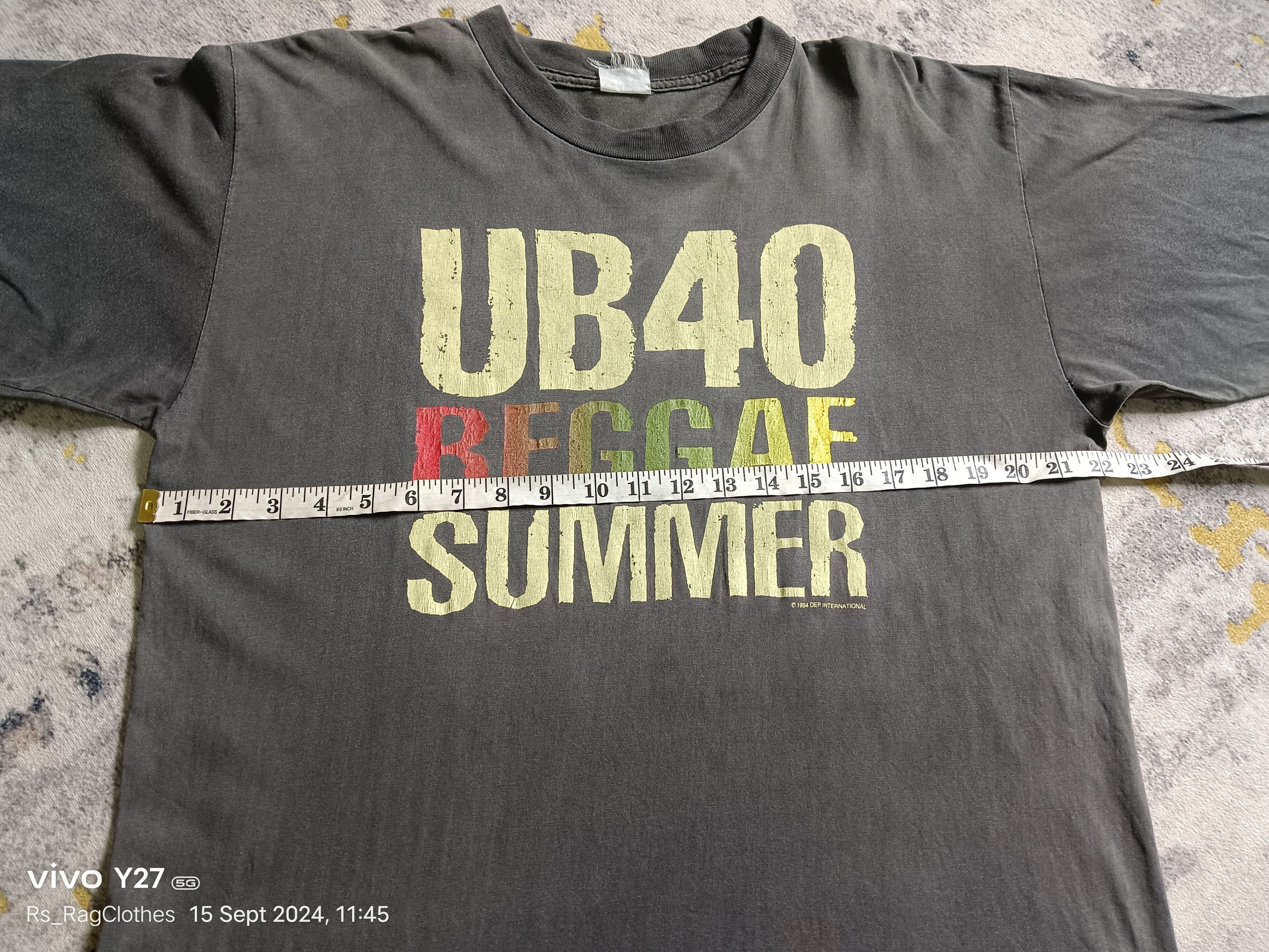 Band Tees × Vintage VINTAGE UB40 REGGAE SUMMER TOUR Size US XL / EU 56 / 4 - 7 Thumbnail