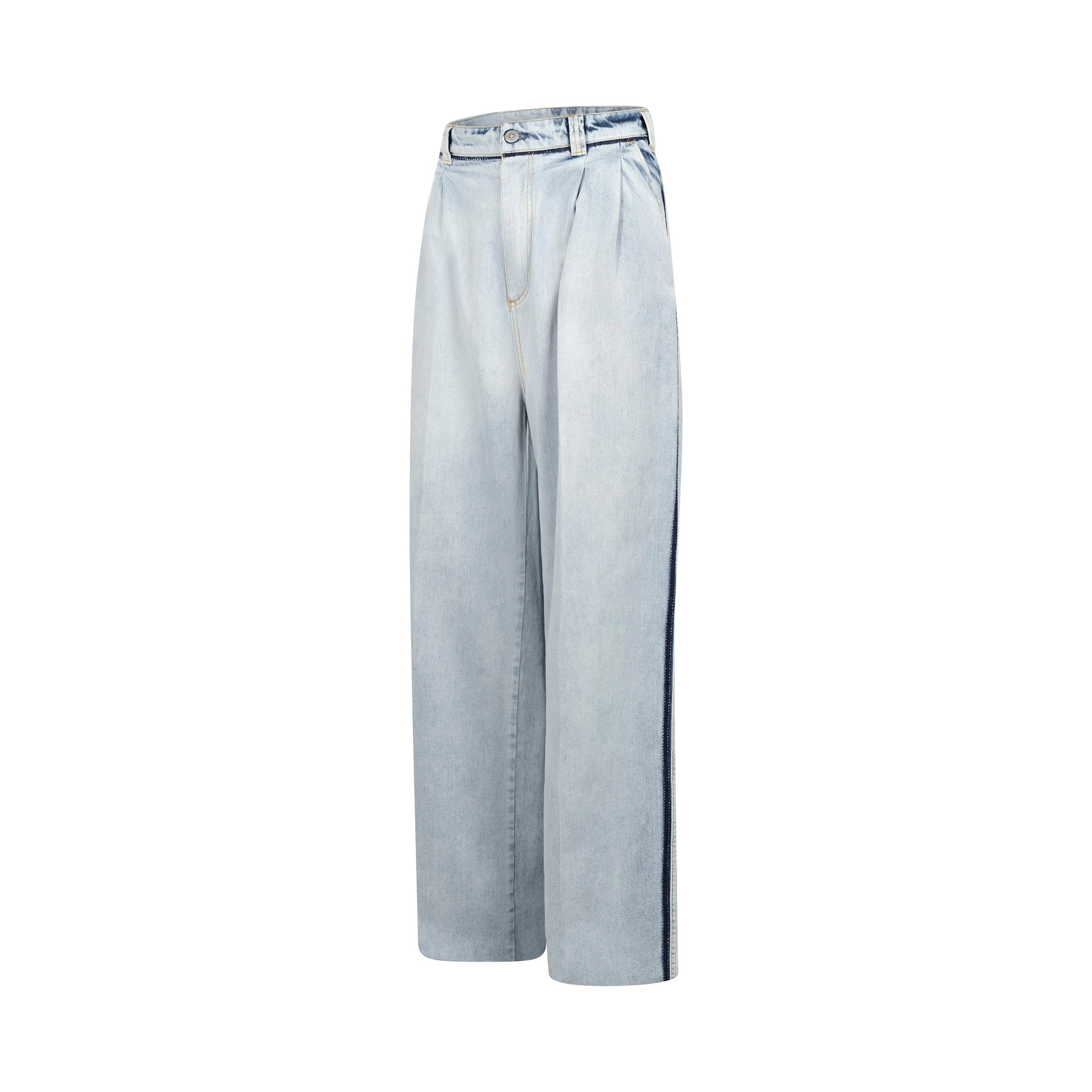 Maison Margiela o1mris0824 Pocket Baggy Jeans in Sky Blue Size US 32 / EU 48 - 2 Thumbnail