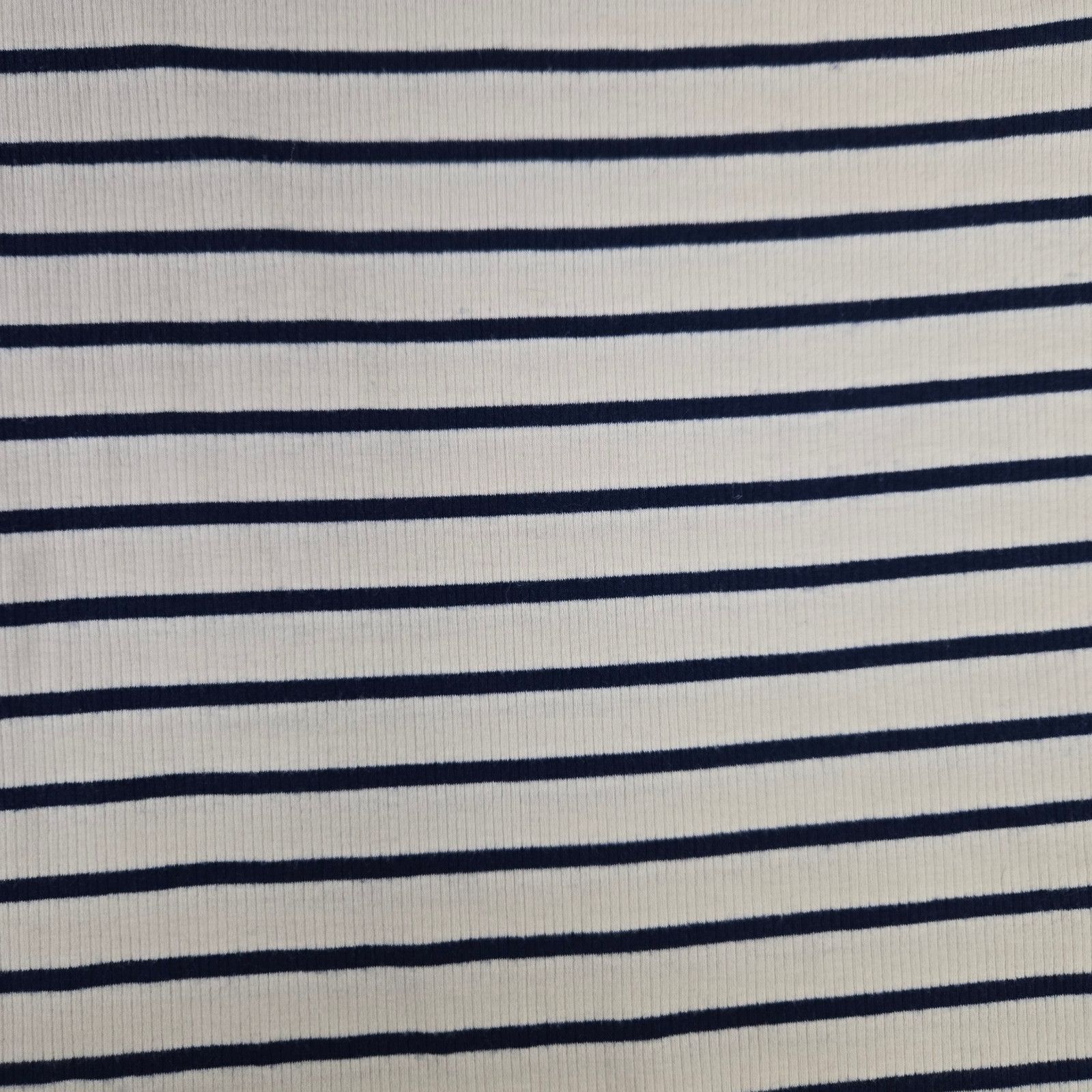 Free People White Blue Off the Shoulder Striped Top Size Medium Size M / US 6-8 / IT 42-44 - 6 Thumbnail