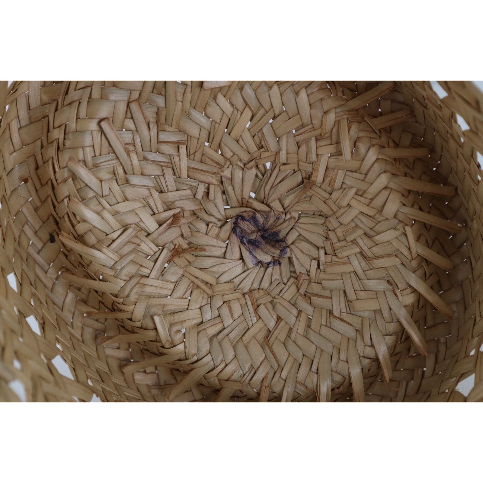 Vintage Vintage 90s Streetwear Roped Natural Wicker Straw Hat Size ONE SIZE - 8 Thumbnail
