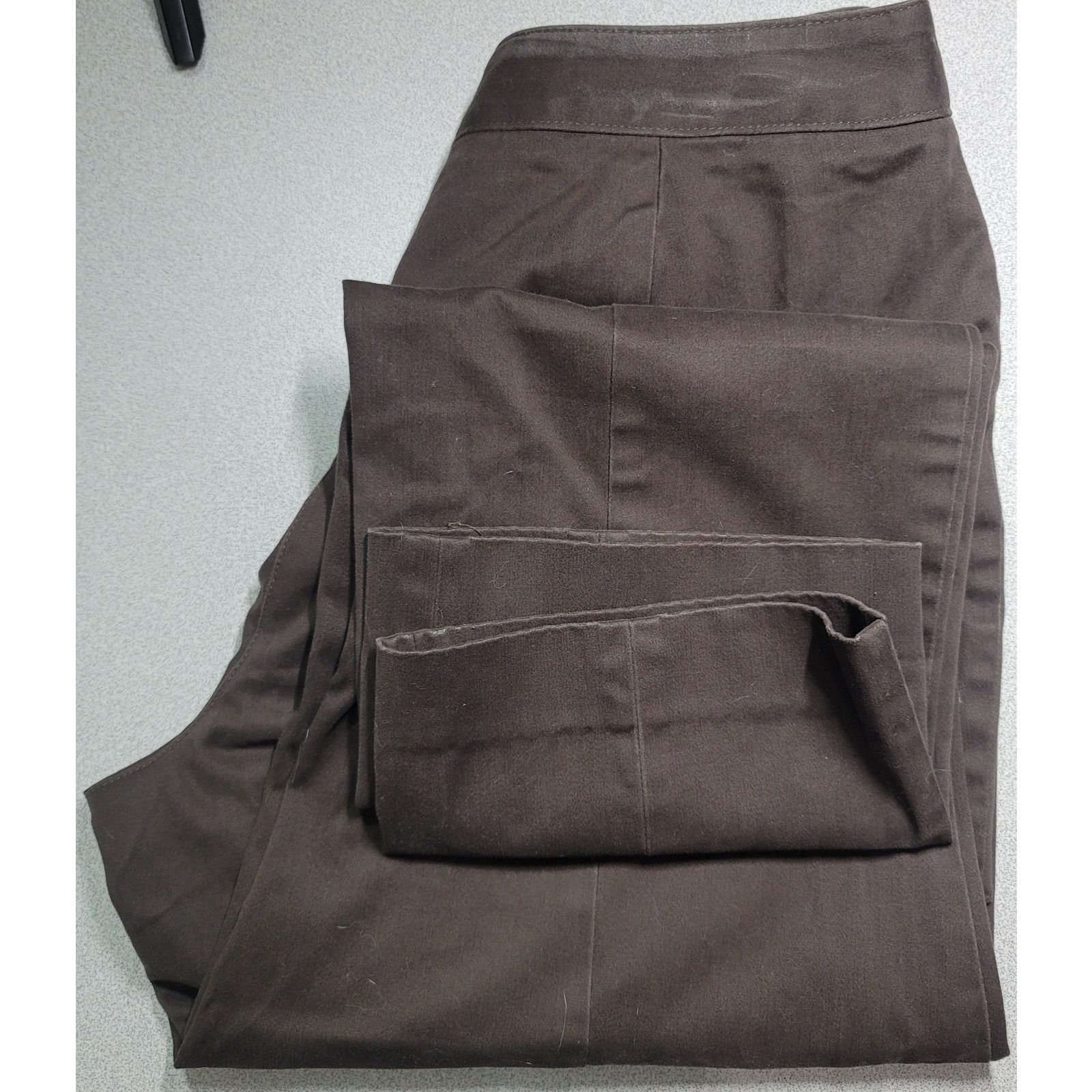 Other Talbots Signature Brown Flat Front Jeans 12P Lightweight Size 34" / US 12 / IT 48 - 7 Thumbnail