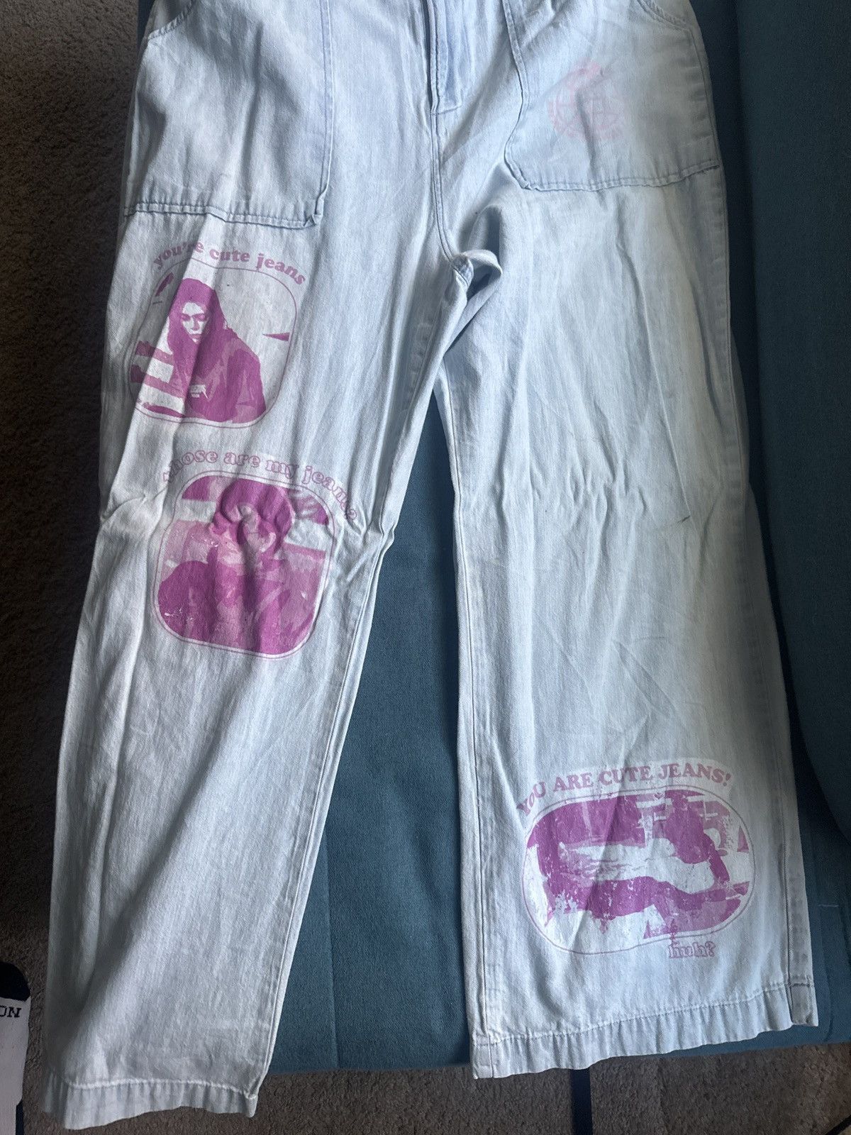 Bdg × Japanese Brand Kardashian Cute Jeans (1 of 1) Size 34" / US 12 / IT 48 - 2 Thumbnail