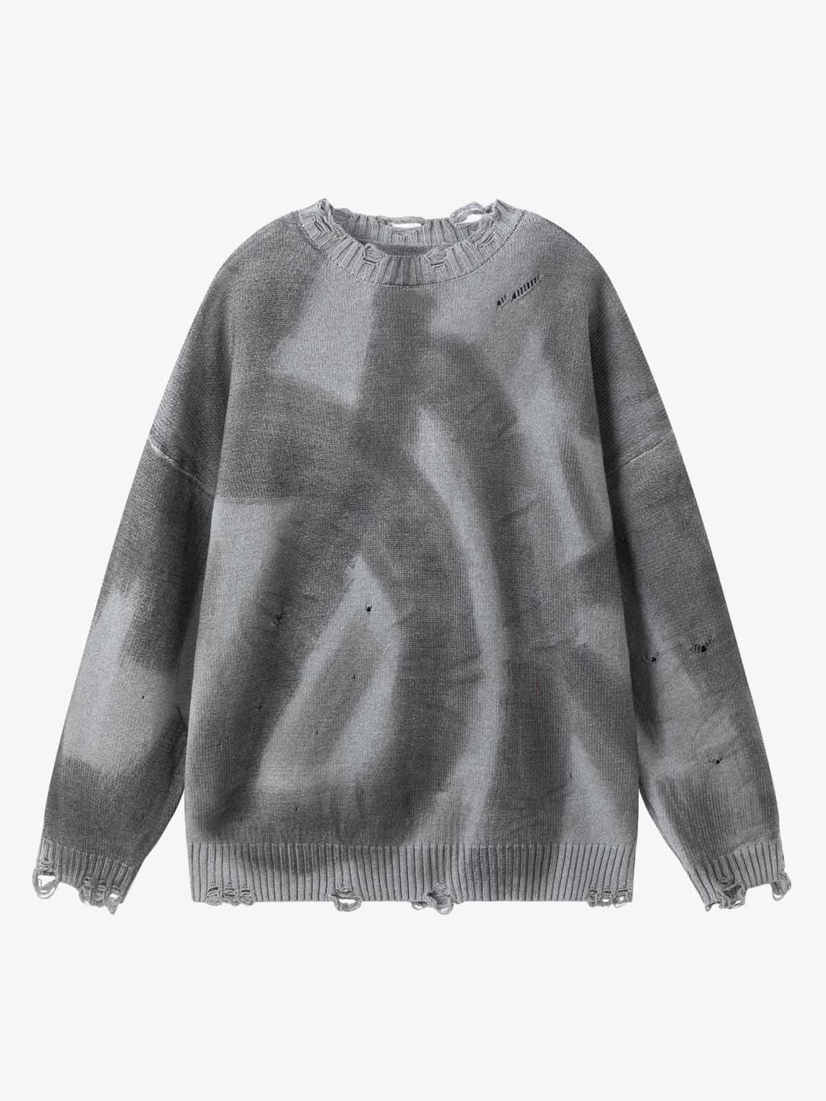 Other Inkjet Damaged Knitted Sweater Size US M / EU 48-50 / 2 - 1 Thumbnail
