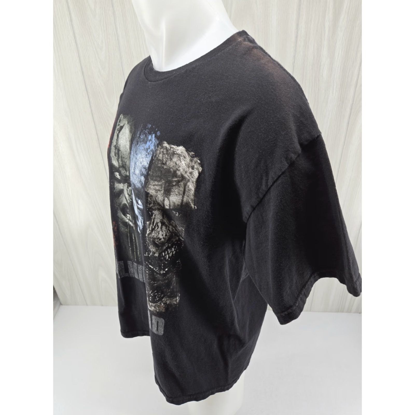 Vintage VINTAGE DISTRESSED Y2k The Walking Dead Zombies Graphic T Shirt Black Mens XL Size US XL / EU 56 / 4 - 5 Thumbnail