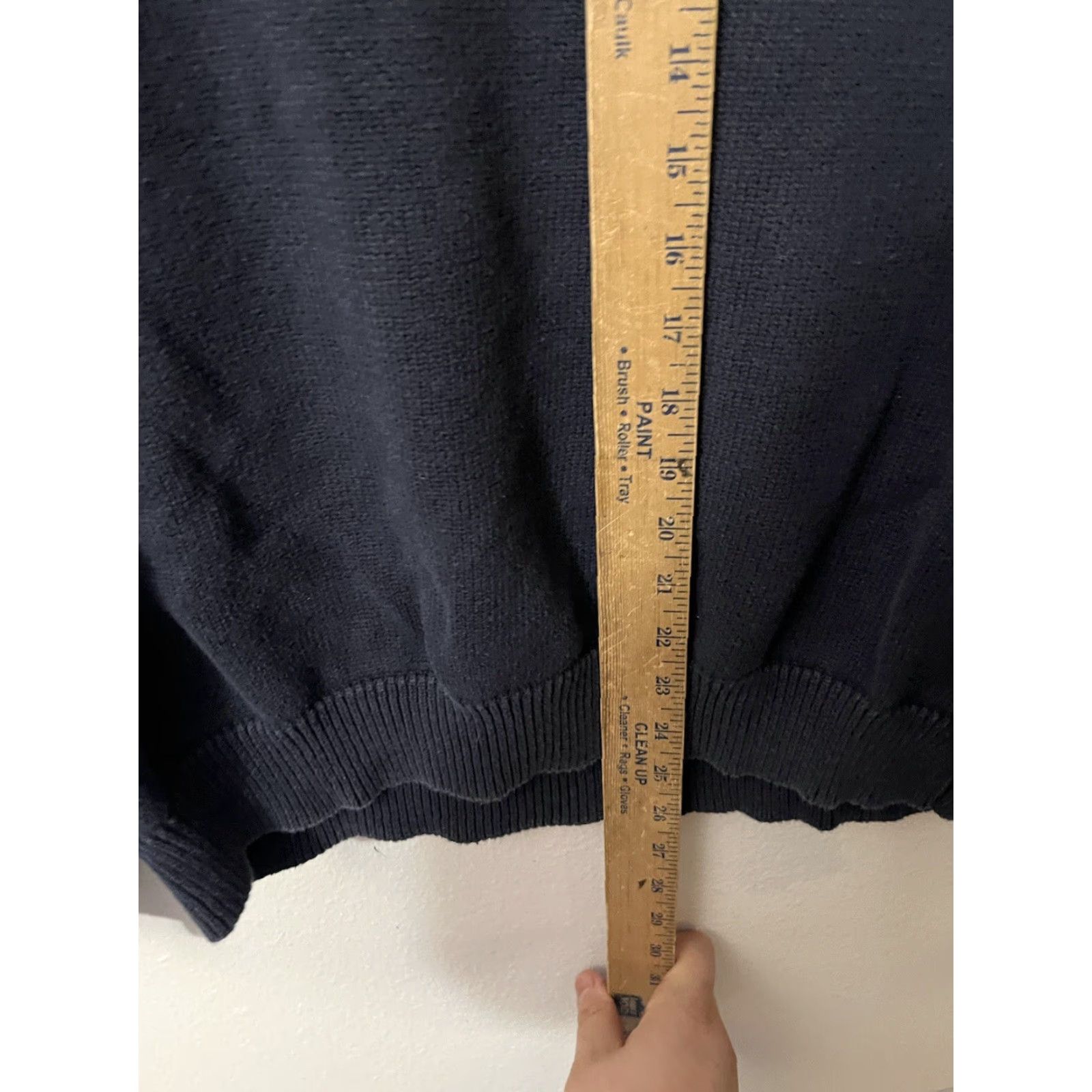 Nautica VINTAGE Nautica Mens Sweater Men Large Navy Blue Knit Crew Neck Logo Pullover All Seasons - Regular Fit Long Sleeve Size US L / EU 52-54 / 3 - 5 Thumbnail