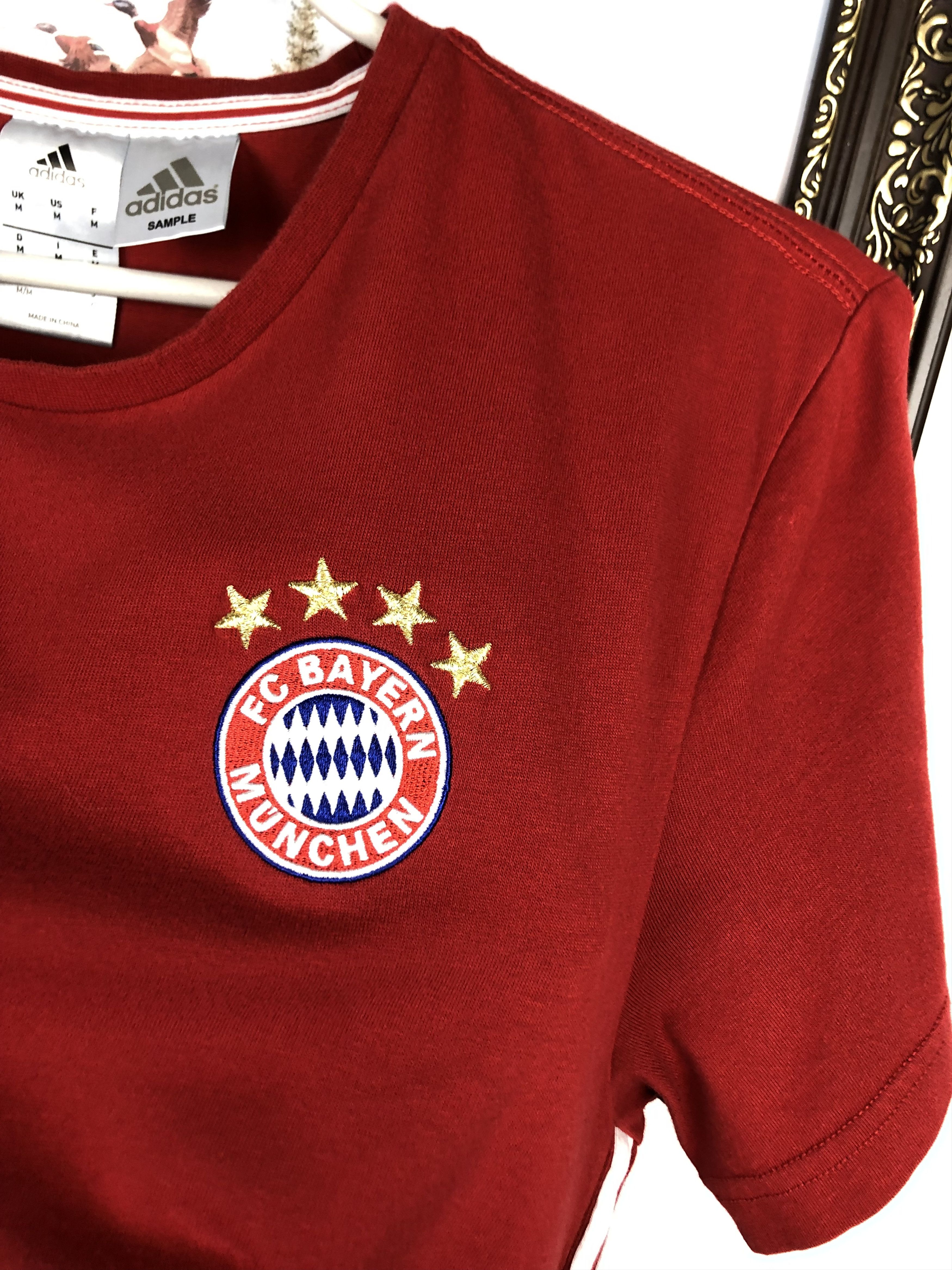 Adidas Adidas Bayern Munich Football Shirt Soccer Train Tee Hype Size US M / EU 48-50 / 2 - 3 Thumbnail