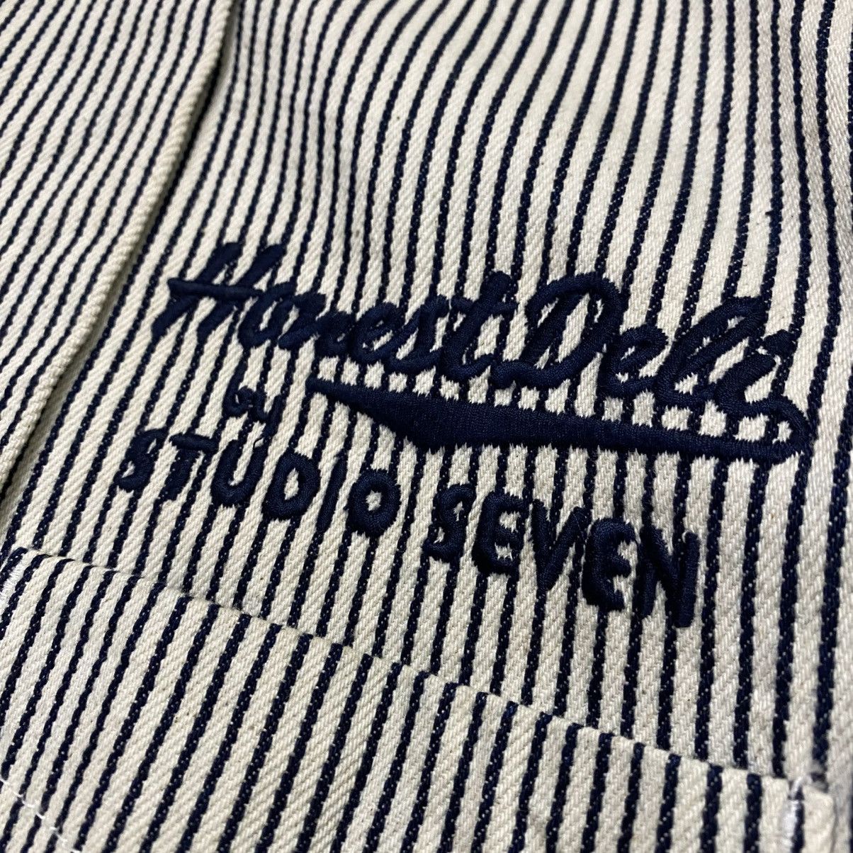 Garment Reproduction of Workers Honest Deli by Studio Seven X GU hickori denim chore jacket Size US L / EU 52-54 / 3 - 11 Thumbnail