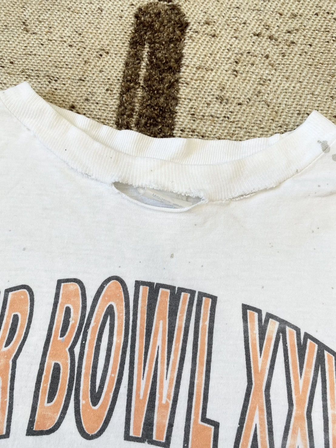 NFL × Salem Sportswear × Vintage Vintage 90s Trashed Distressed Super Bowl Bills VS Cowboys Size US XL / EU 56 / 4 - 3 Thumbnail