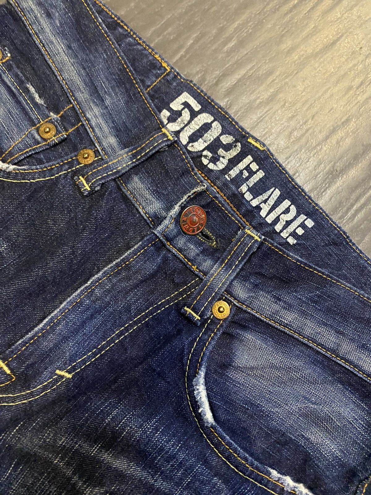 Edwin Flare jeans Edwin Boot Cut Japan 🇯🇵 Size US 32 / EU 48 - 2 Thumbnail