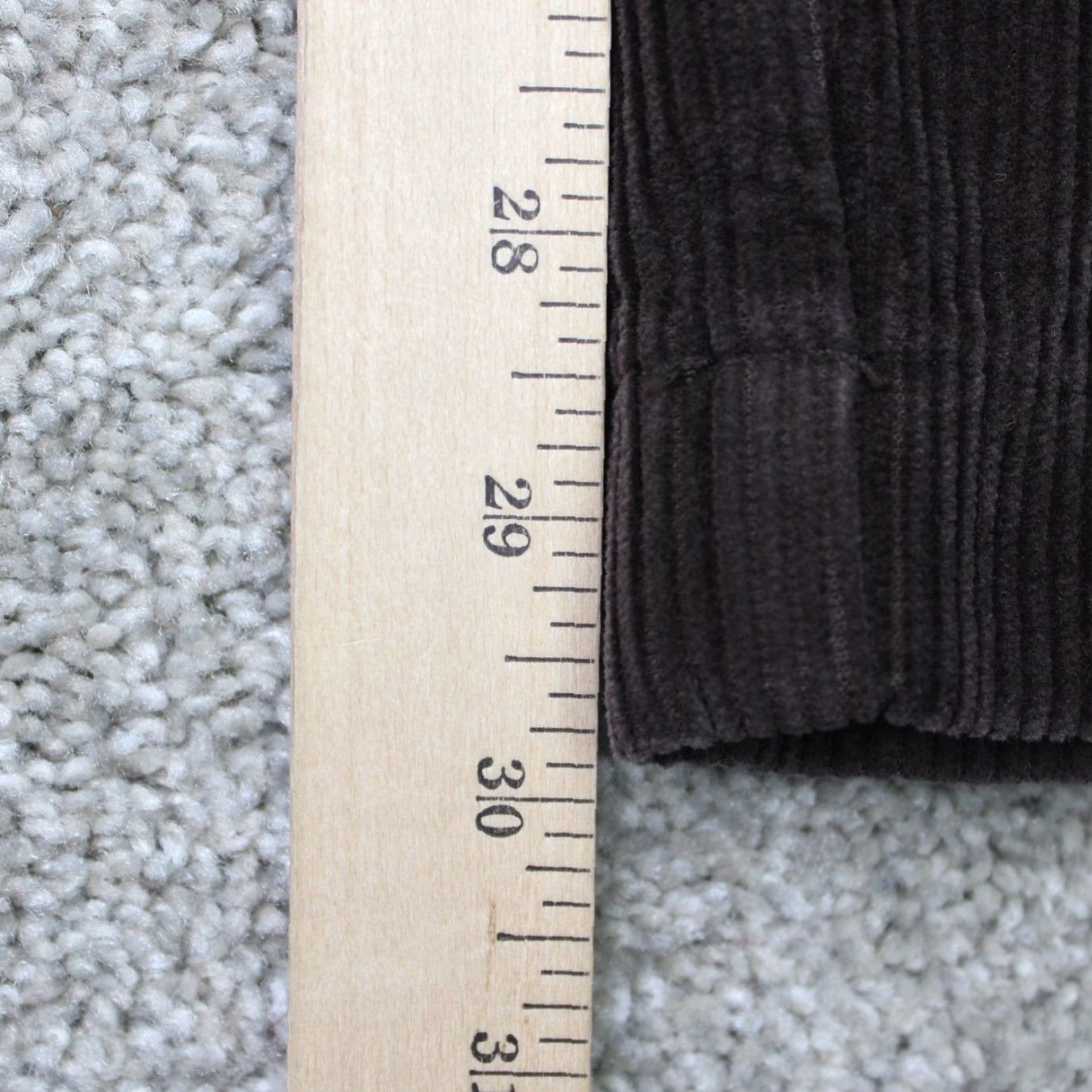 Brooks Brothers Brooks Brothers 346 Pants Mens 42x30 Brown Cotton Corduroy Flat Front Dress Pants Regular Pockets Solid Vintage No Size US 42 / EU 58 - 3 Thumbnail