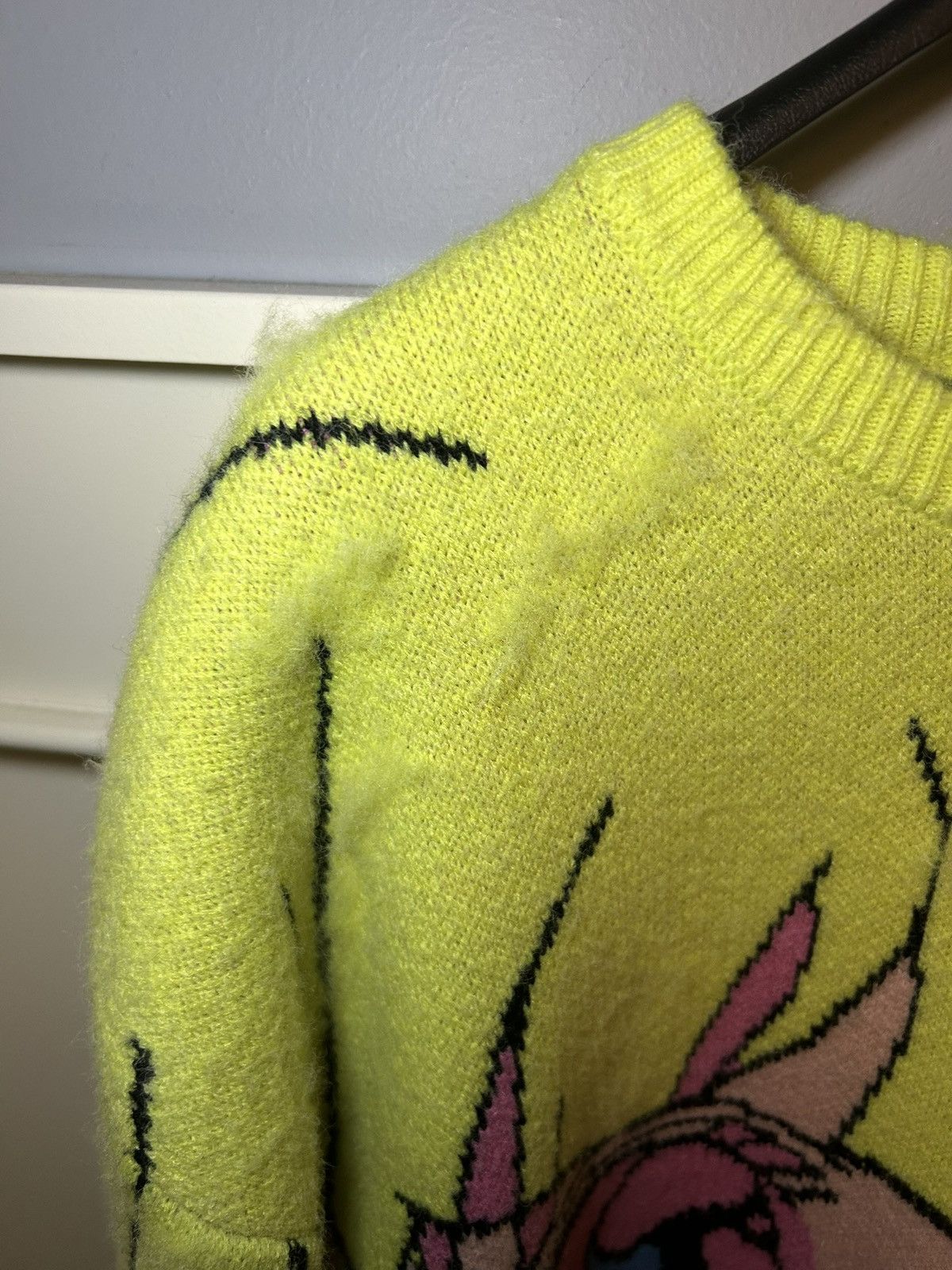 Anime Vintage Sailor moon mohair knit sweater Size US L / EU 52-54 / 3 - 16 Thumbnail