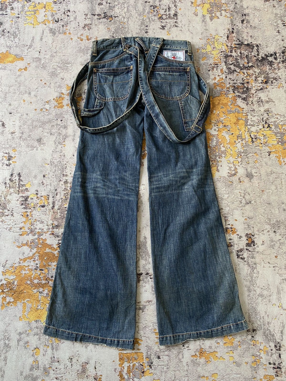 Japanese Brand Genose Japan Flare Jeans Size US 28 / EU 44 - 2 Thumbnail