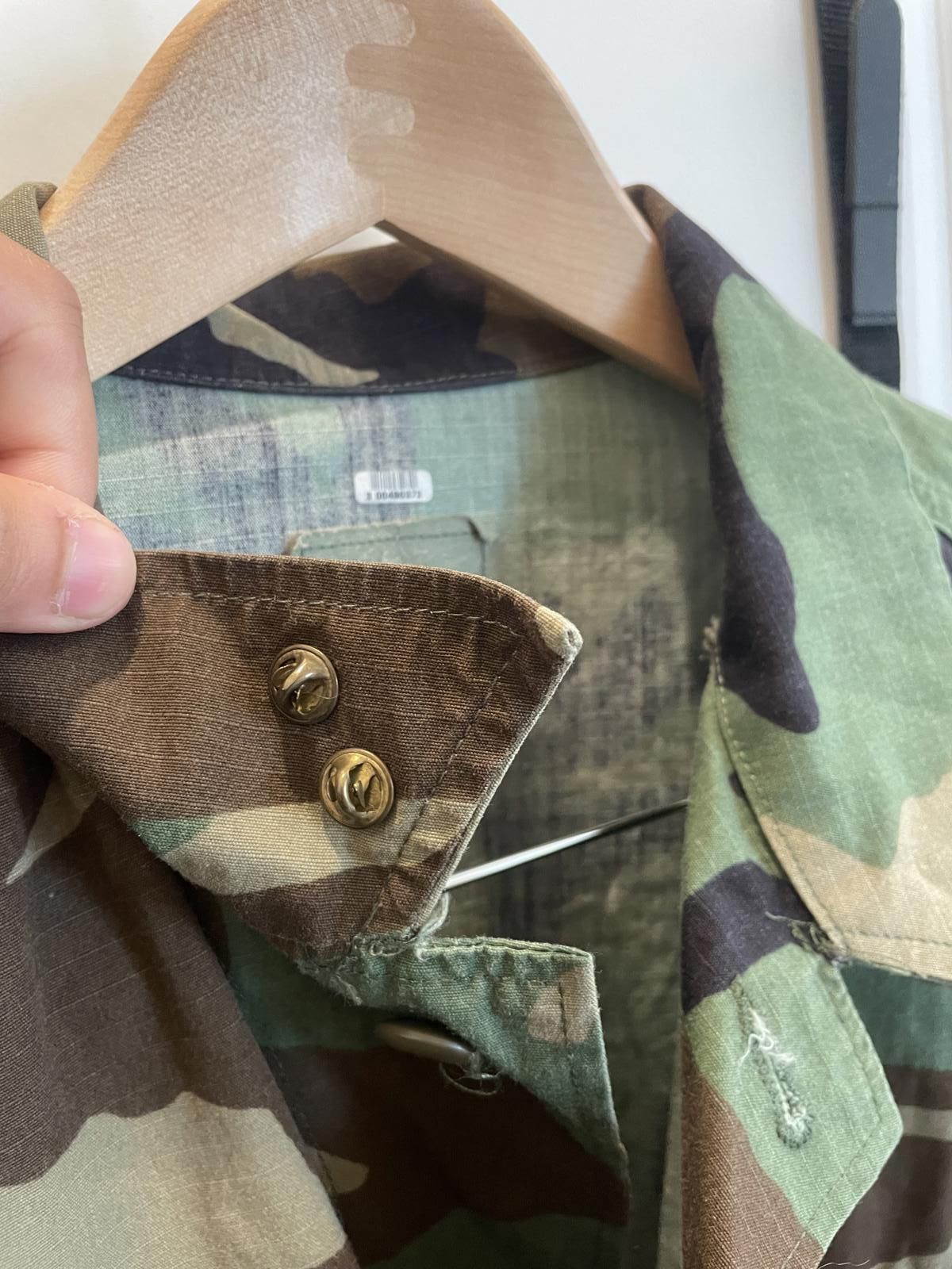 Designer Vintage U.S. Army Woodland Camo BDU Jacket – Golden MFG Co. Size ONE SIZE - 6 Thumbnail