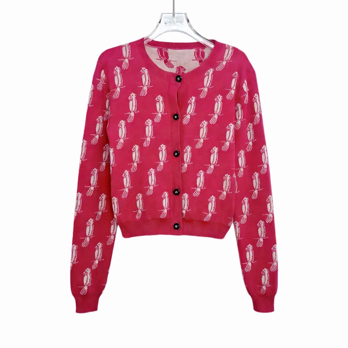 カーディガン MIU MIU - & prada knit. Miu Miu × Prada Iconic Cropped Runway Sweater | Grailed