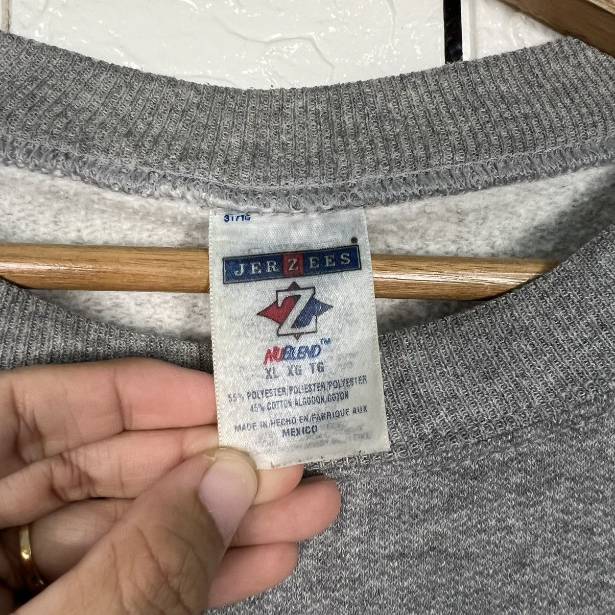 Jerzees Y2k Vintage CLAYMONT MUSTANGS Crewneck Sweatshirt #4092-C186 Size US XL / EU 56 / 4 - 9 Thumbnail