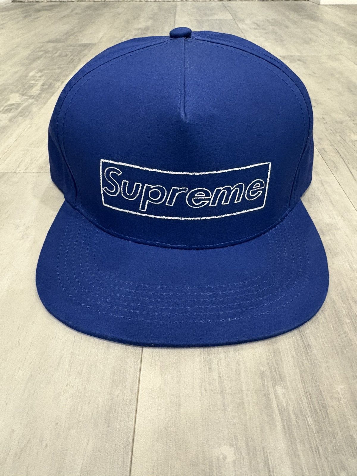 Supreme × Vintage PURPLE Supreme Motion Logo Hat iridescent 5