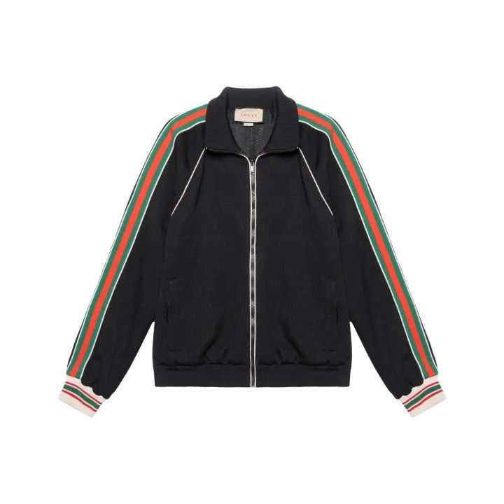 Gucci Gucci Black Double G Knit Zip Jacket-2507 Size US S / EU 44-46 / 1 - 1 Thumbnail