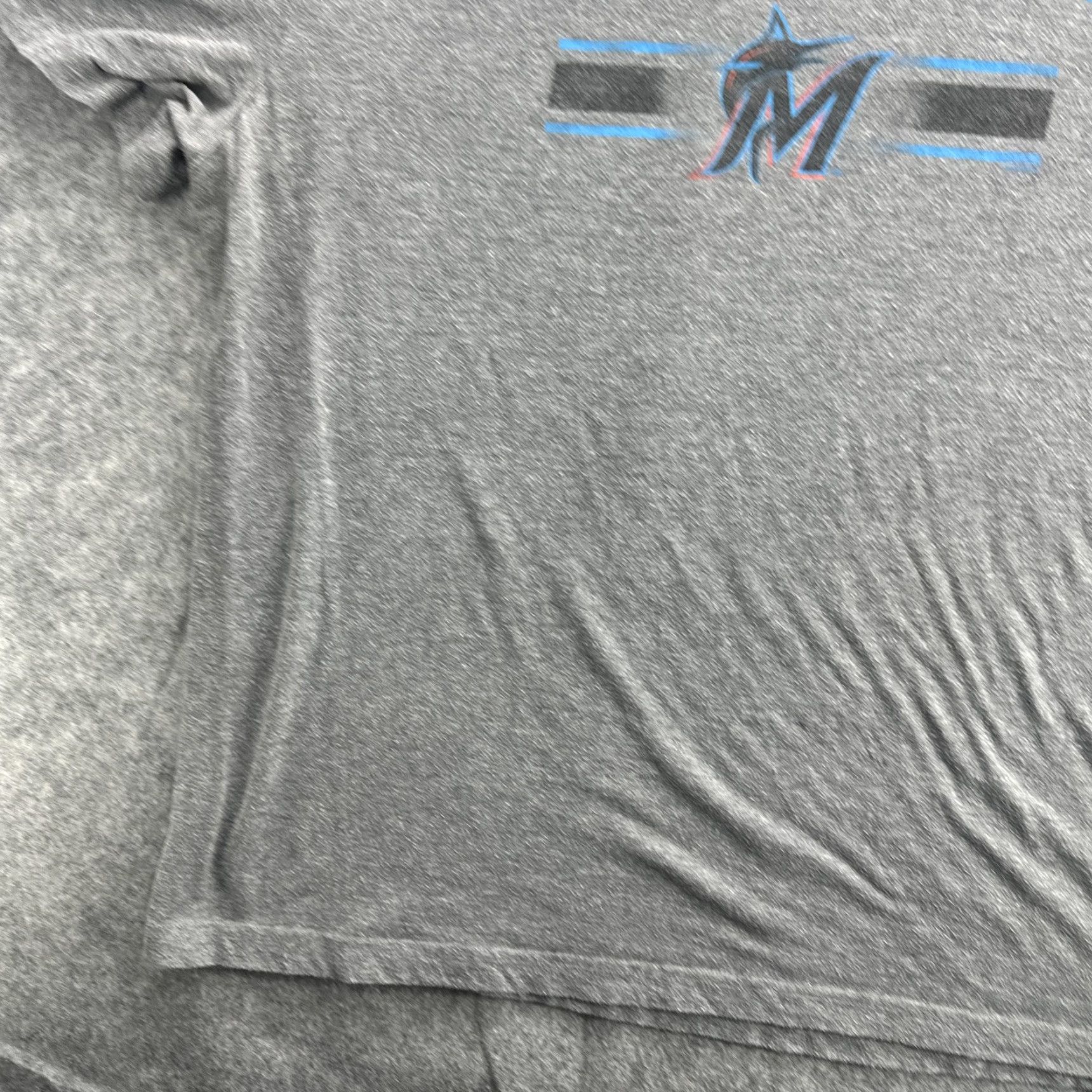 Other Miami Marlins Shirt Mens 2XL Gray MLB Baseball Tee Genuine Merchandise Size US XXL / EU 58 / 5 - 5 Thumbnail