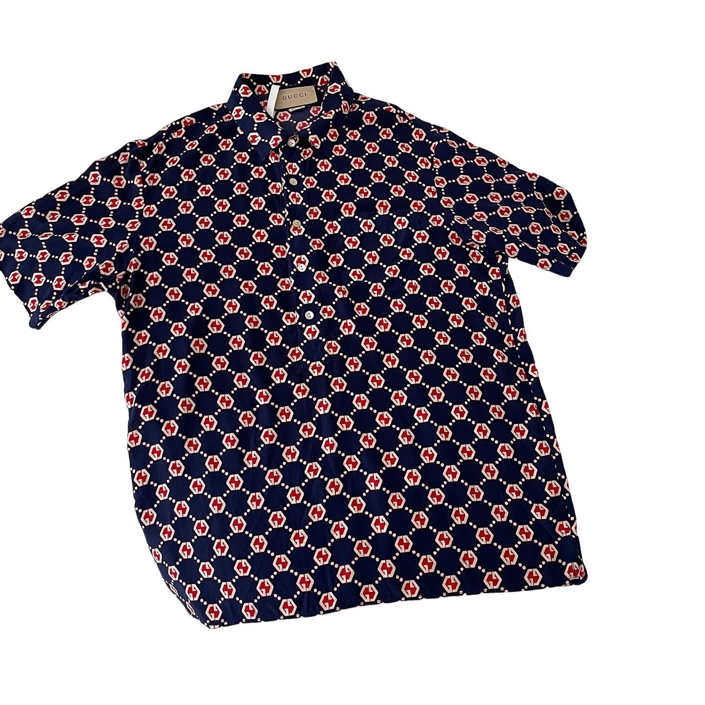 Gucci GUCCI GARDEN “ one of a kind “ silk bowling over shirt | Grailed