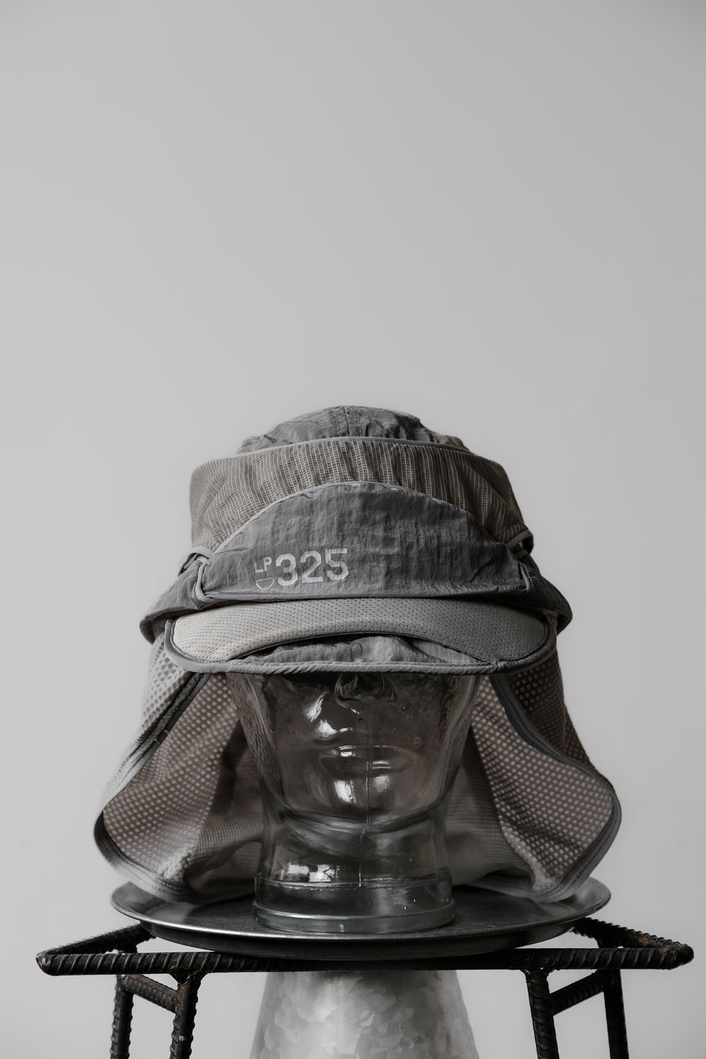 Pre-owned Hamcus Interstellar Bounty Hunter Detachable Panel Hat In Gray