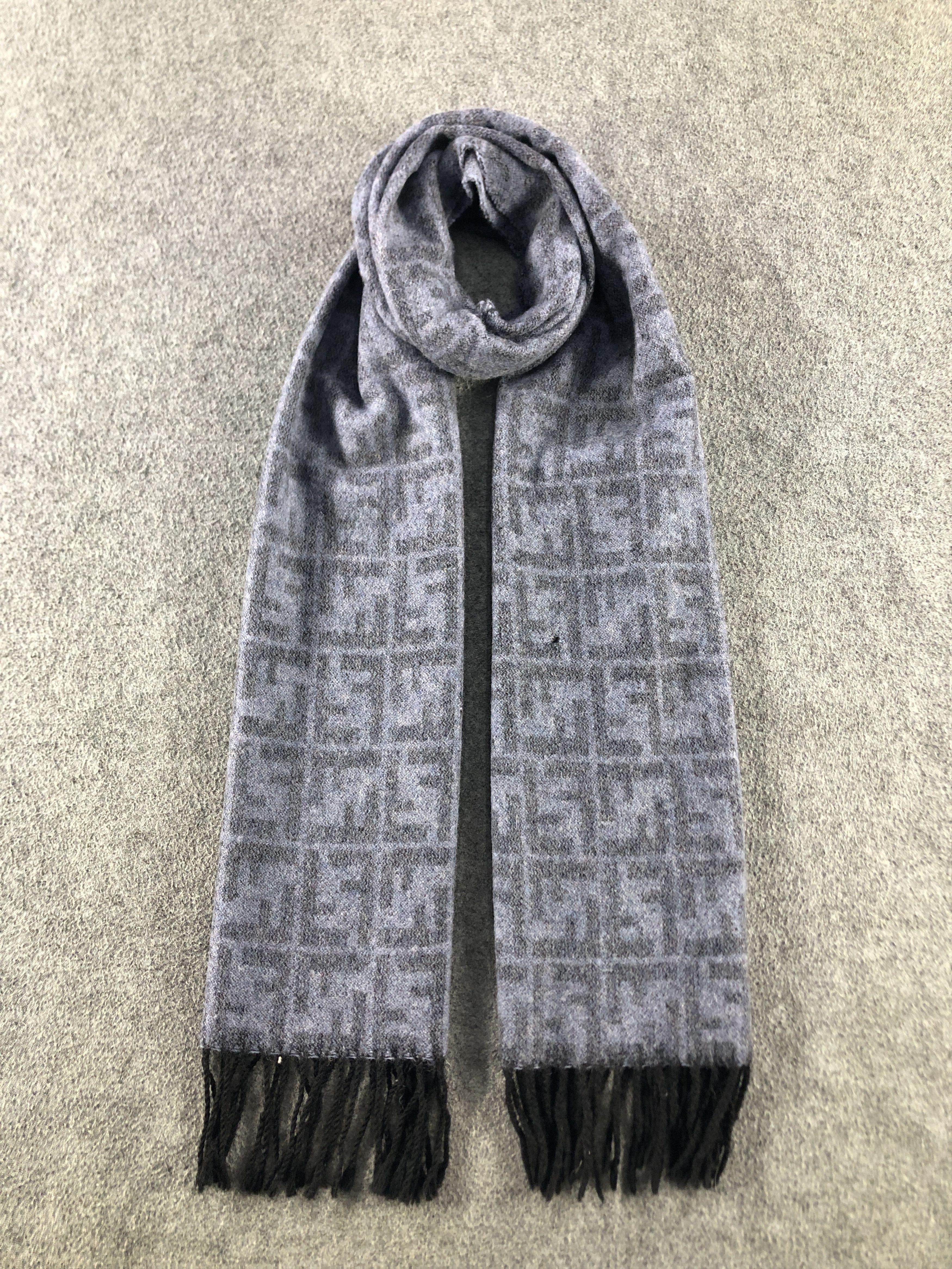 Vintage Fendi Monogram Scarf / Muffler / Neckwear P723 Size ONE SIZE - 1 Thumbnail