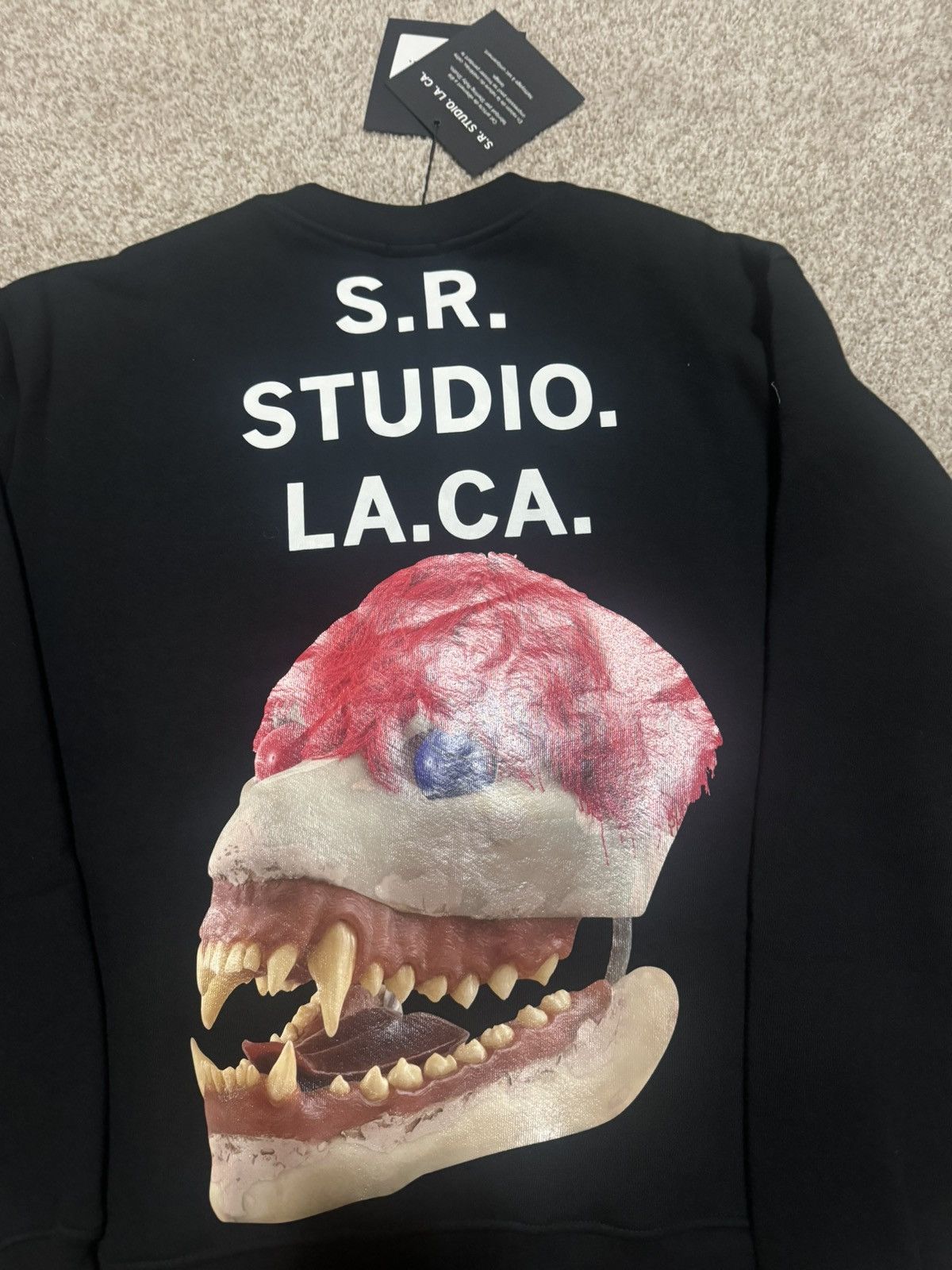 Sterling Ruby SR studio skull Sweater 1 of 50 Size US M / EU 48-50 / 2 - 10 Thumbnail